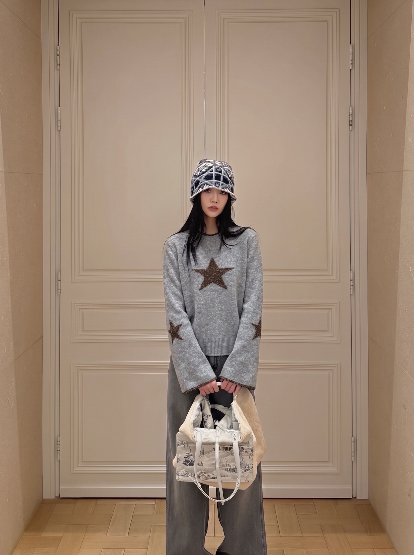 CD 26fw knit sweater