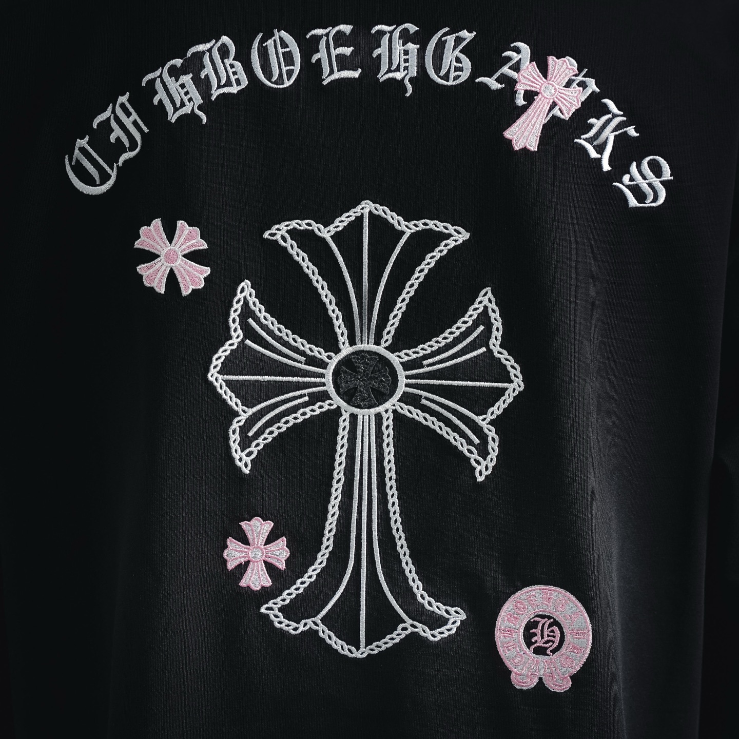 Chrome embroidered t-shirt