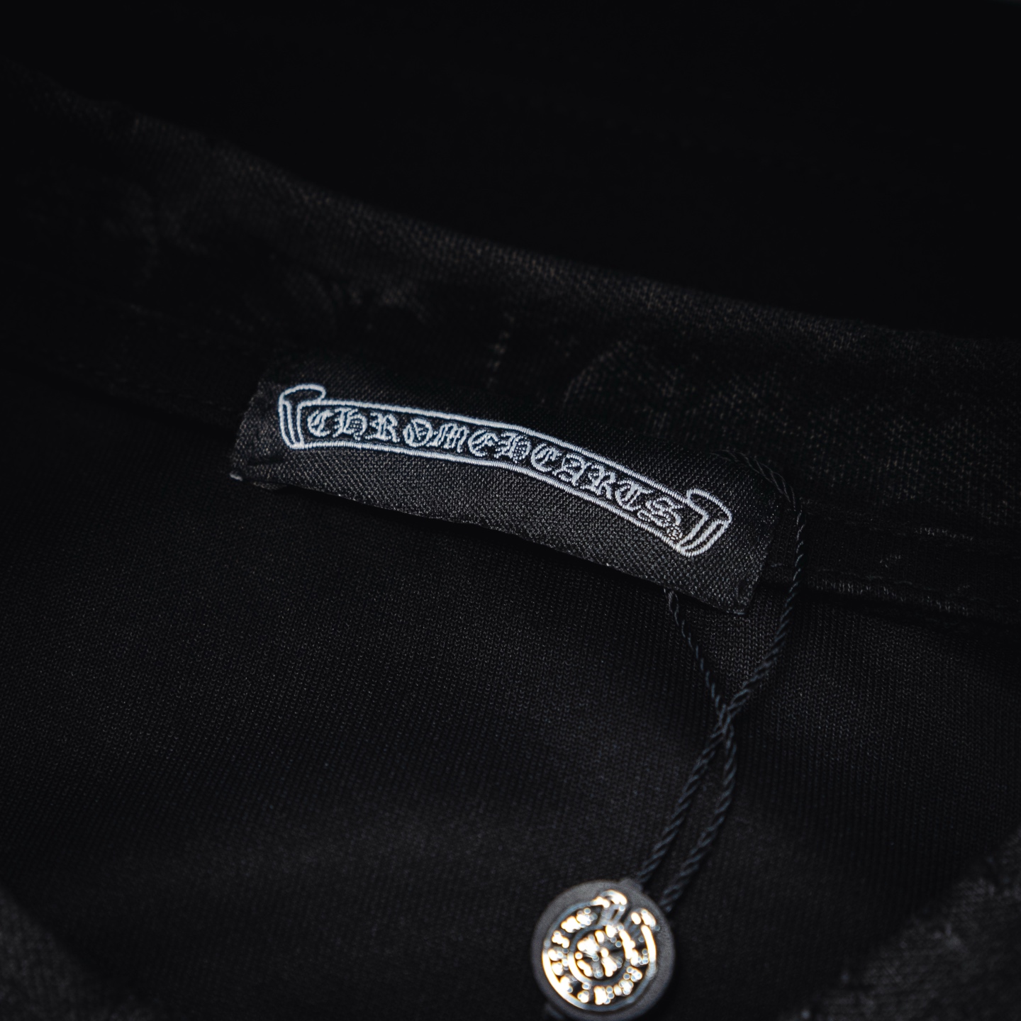 Chrome washed cross-pint t-shirt