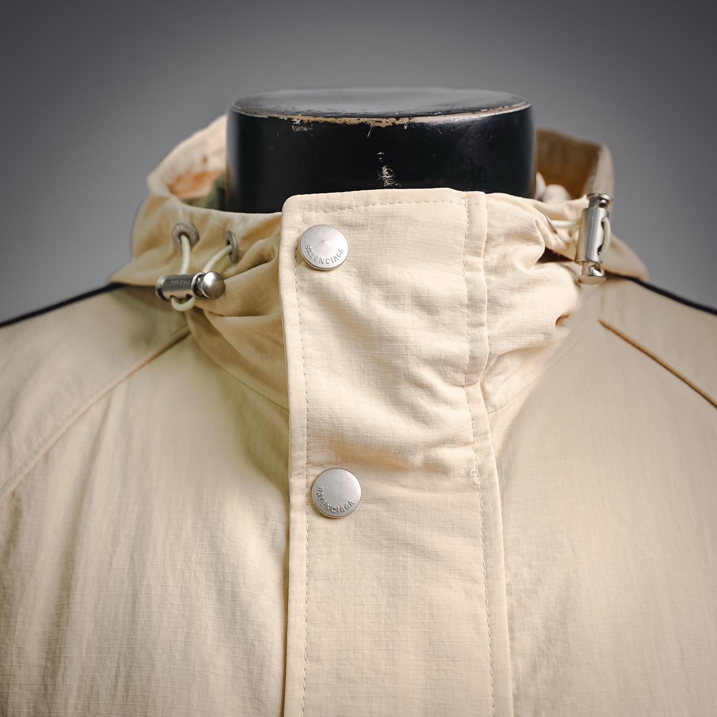 Balen embroidered zip-up jacket