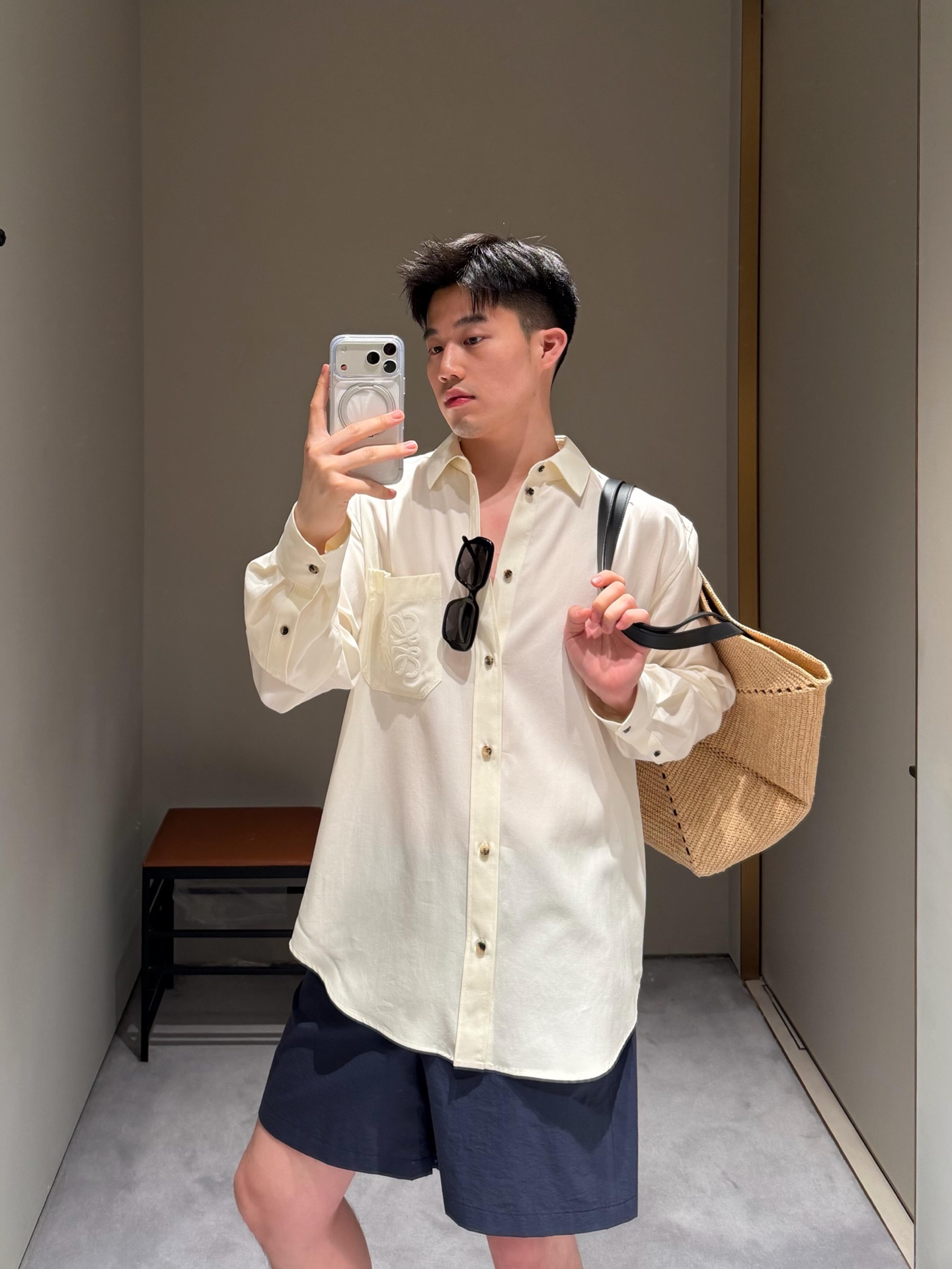 Loe embroidered shirts