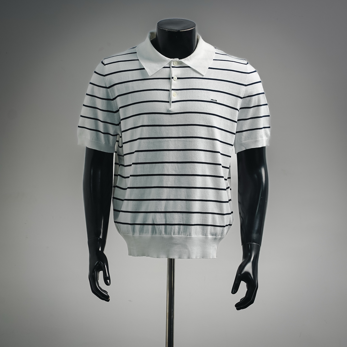 Pra striped knit Polo