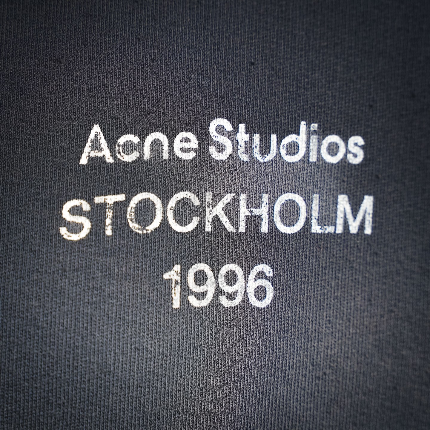 Acne washed distressed jacket