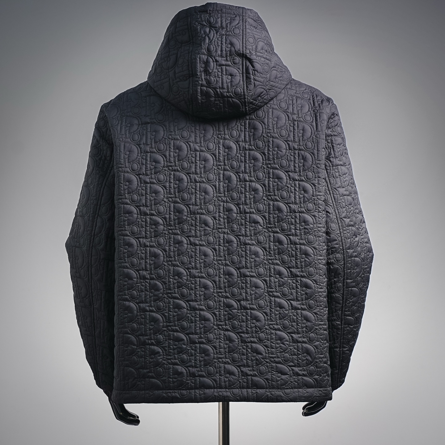 CD quilted embossed jacket