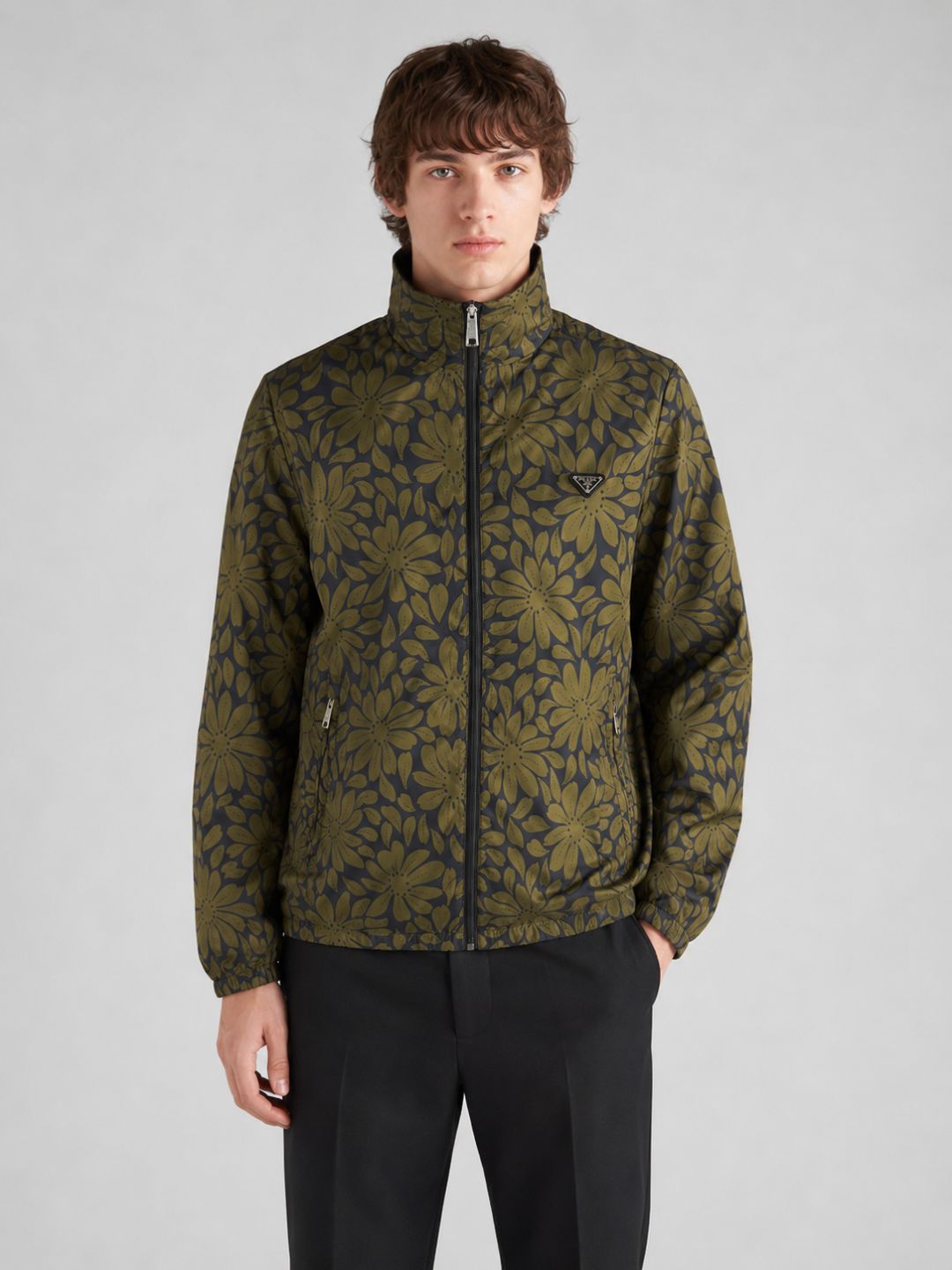 Pra print reversible jacket
