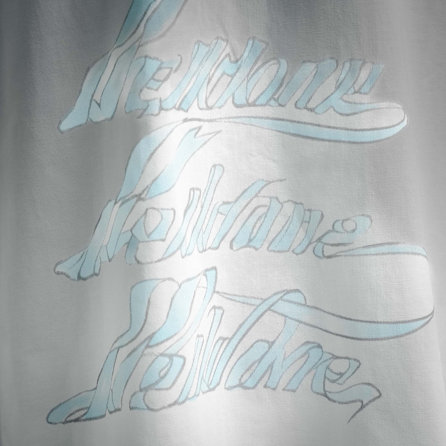 We11 distressed gradient t-shirt