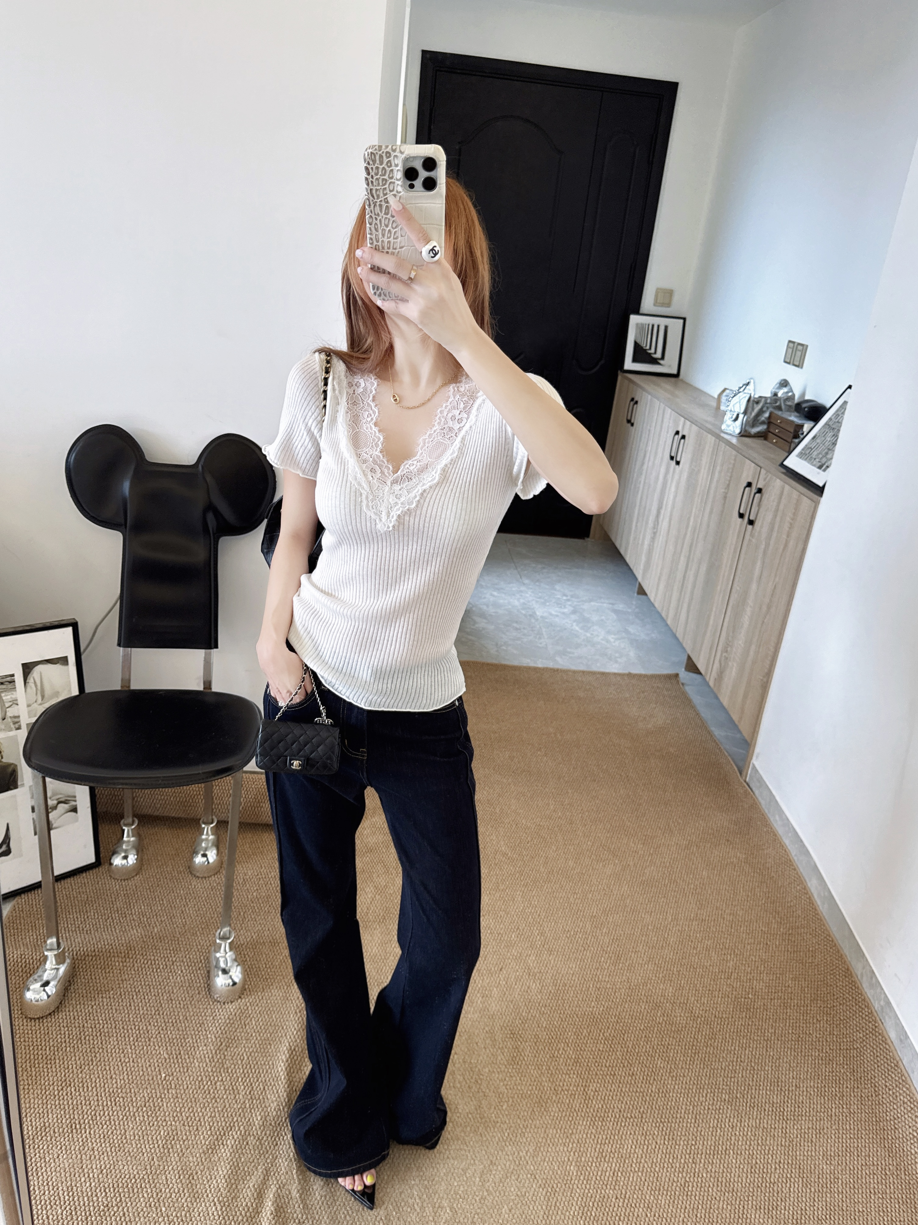ES 26ss contract lace knitwear