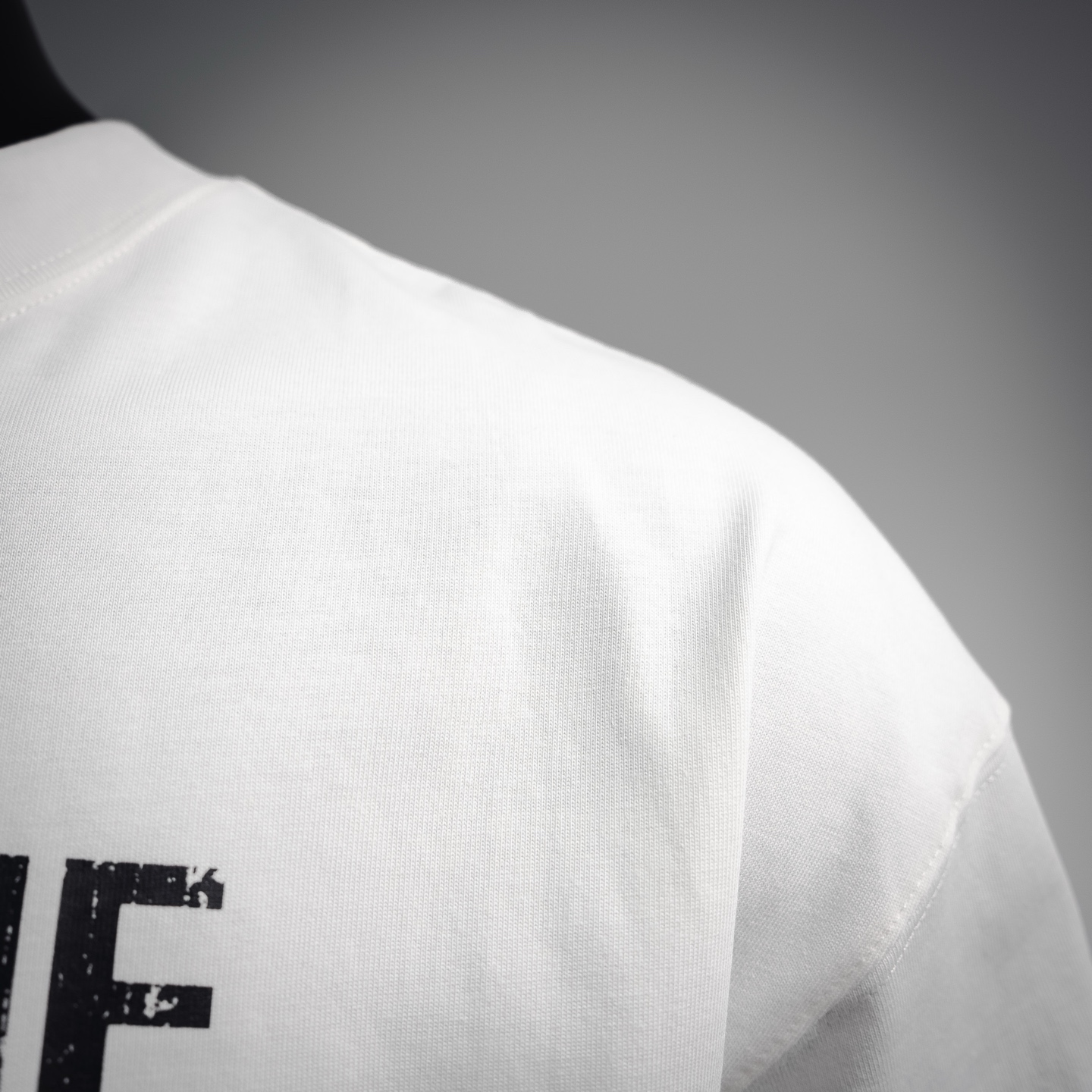 We11 letter pirnt t-shirt