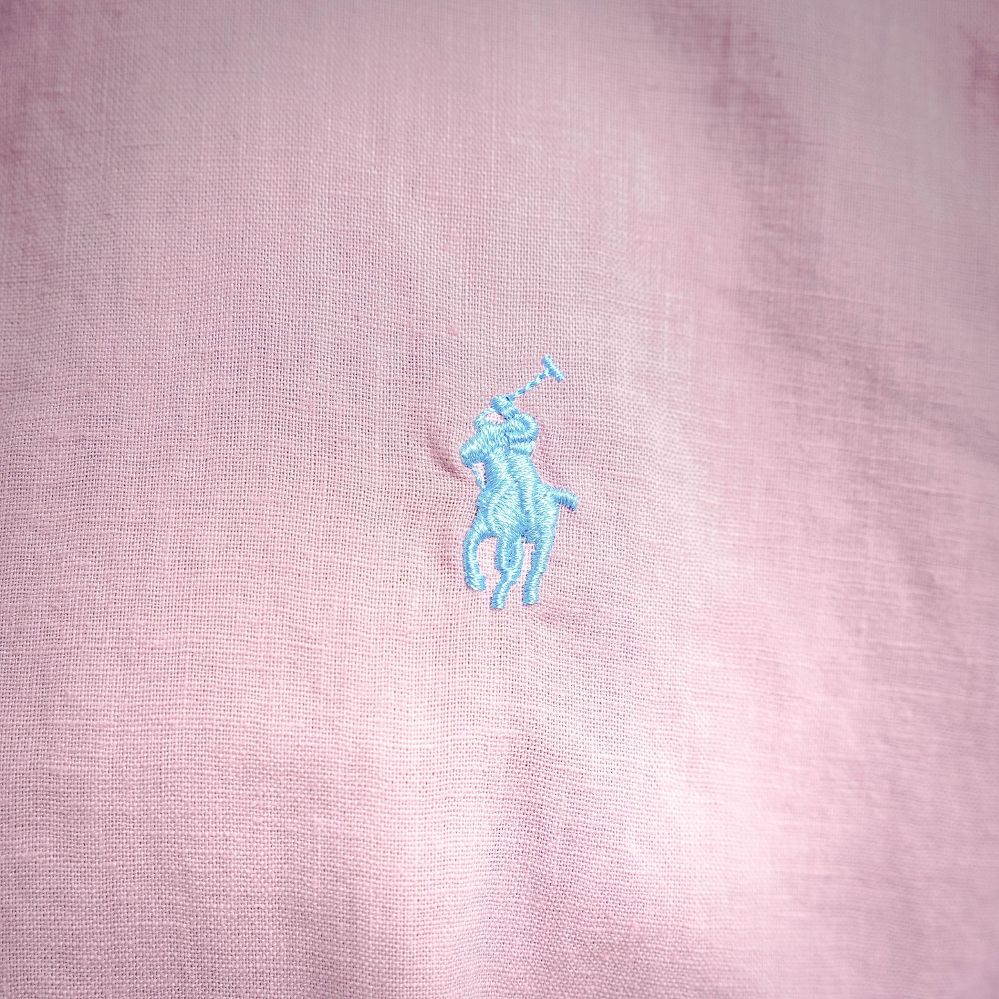 Ralp hembroidered long-sleeved shirts