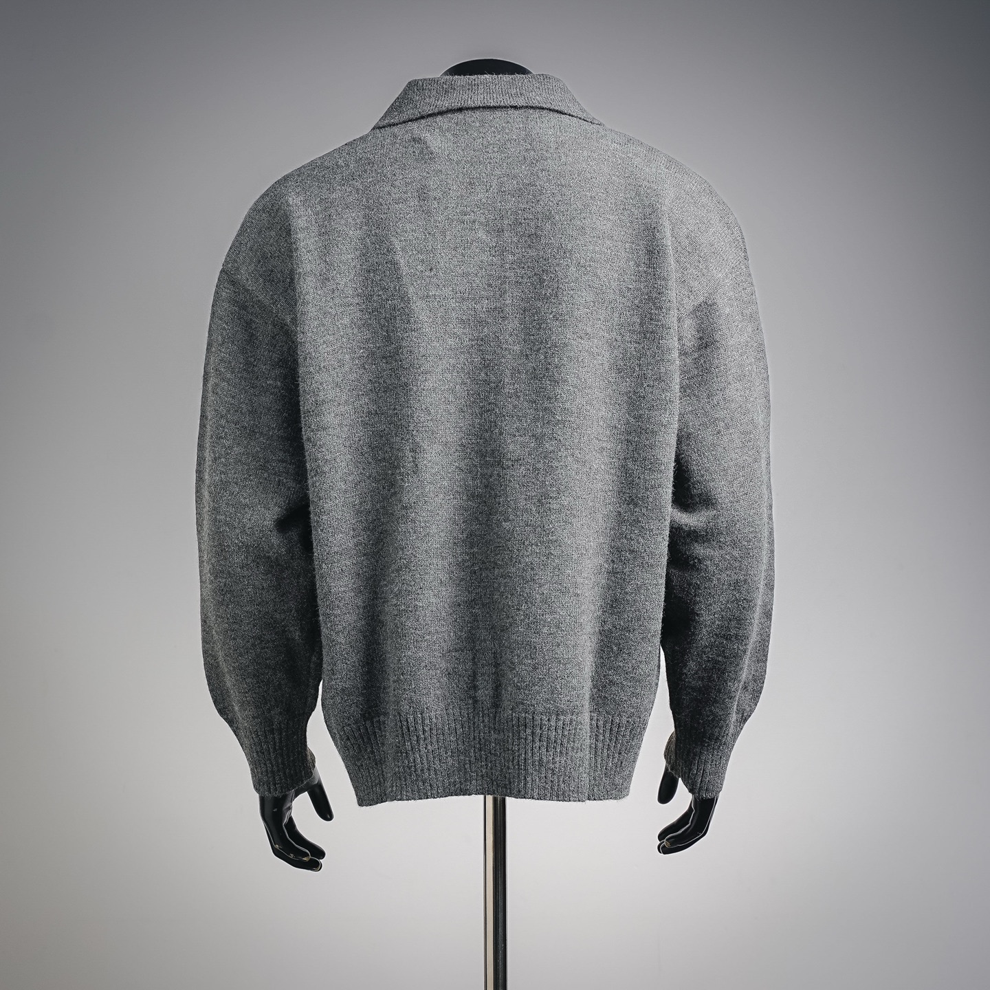 Ami jacquard knit sweater