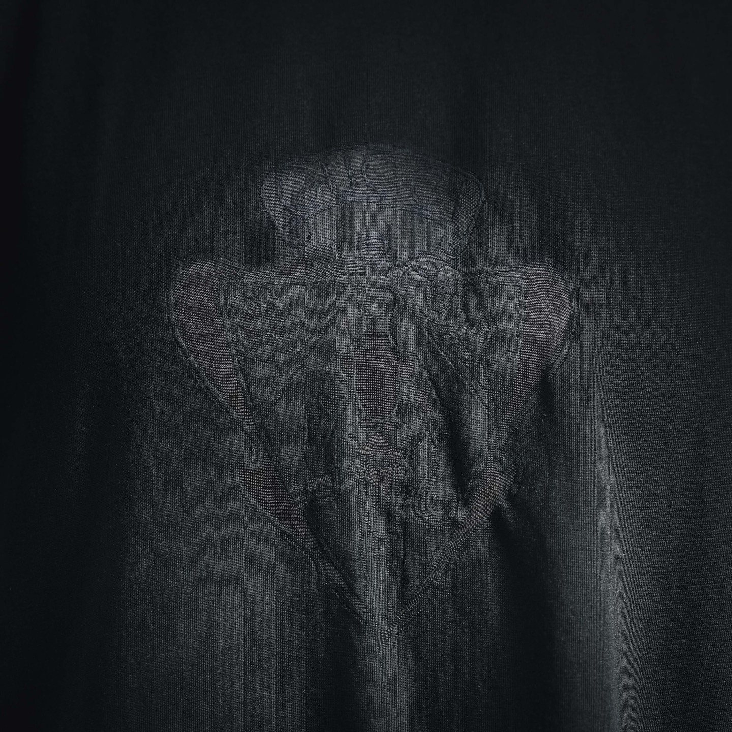 Guc badge embroidered t-shirt