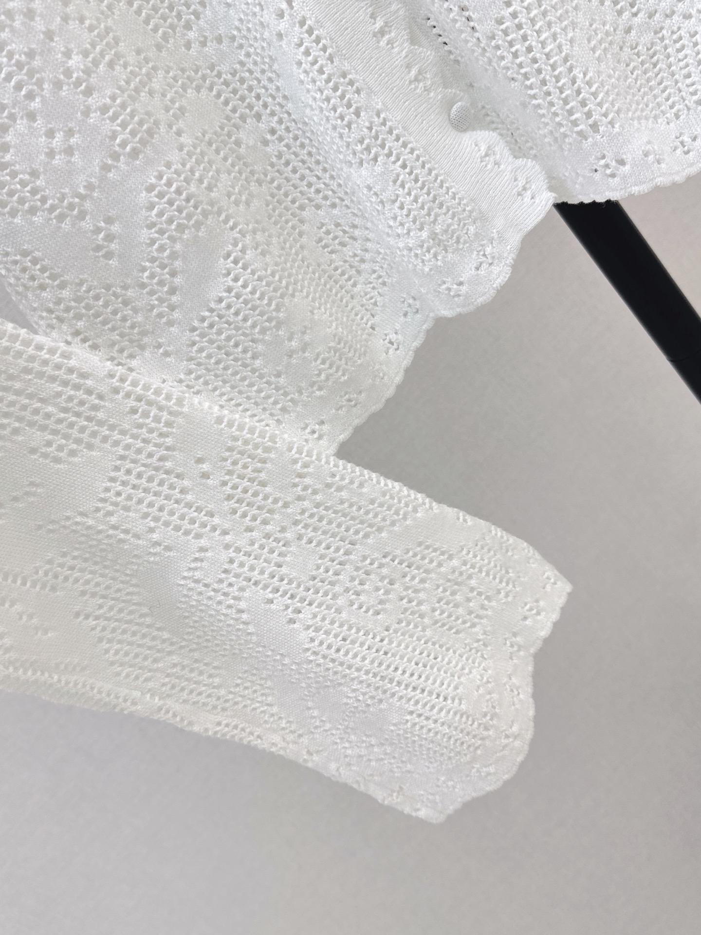 Chol 26fw hollow knit cardigan