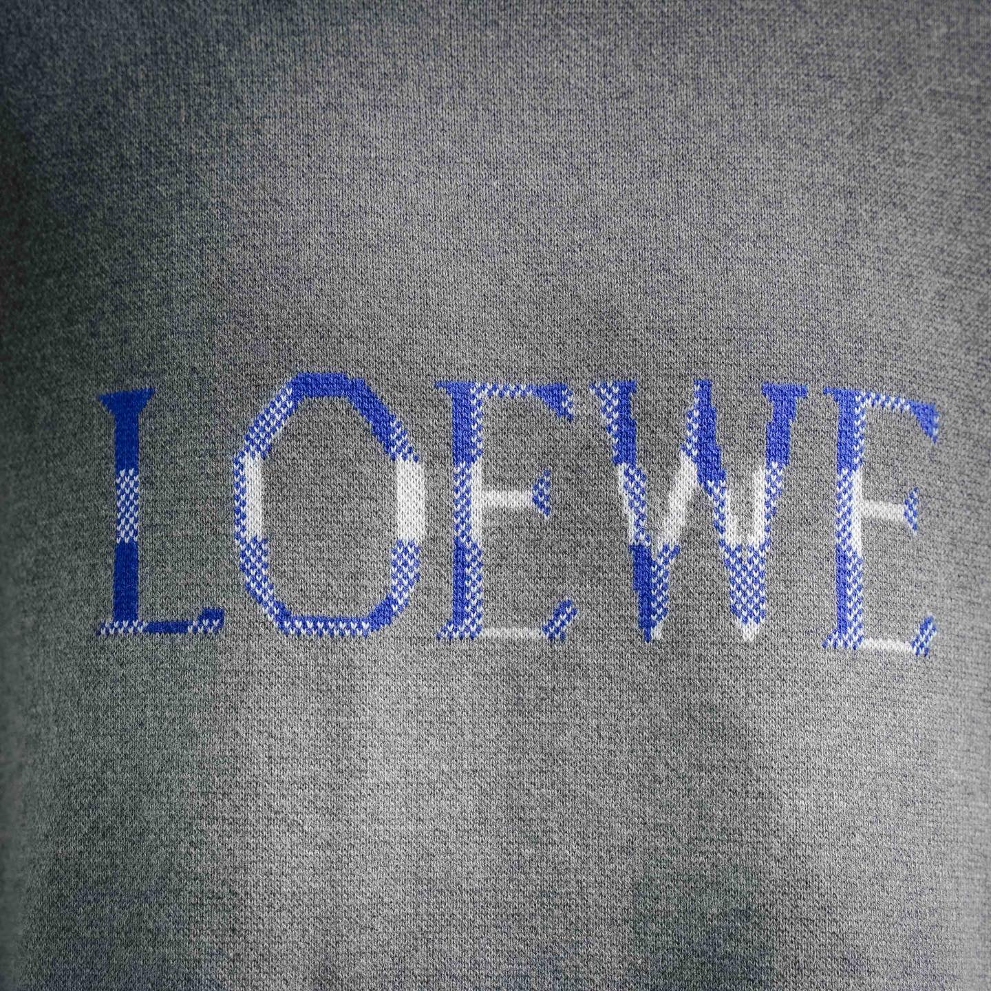Loe plaid knit t-shirt