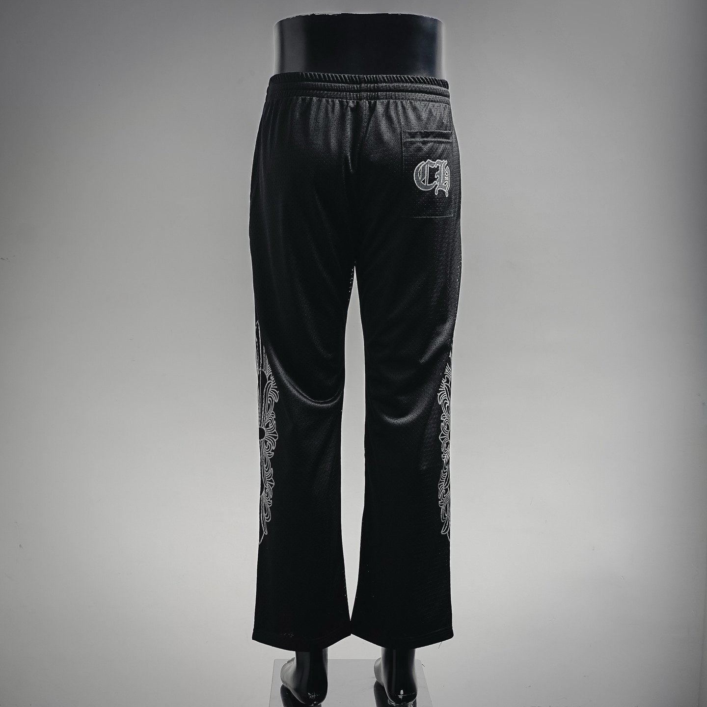 Chrome breathable mesh pants
