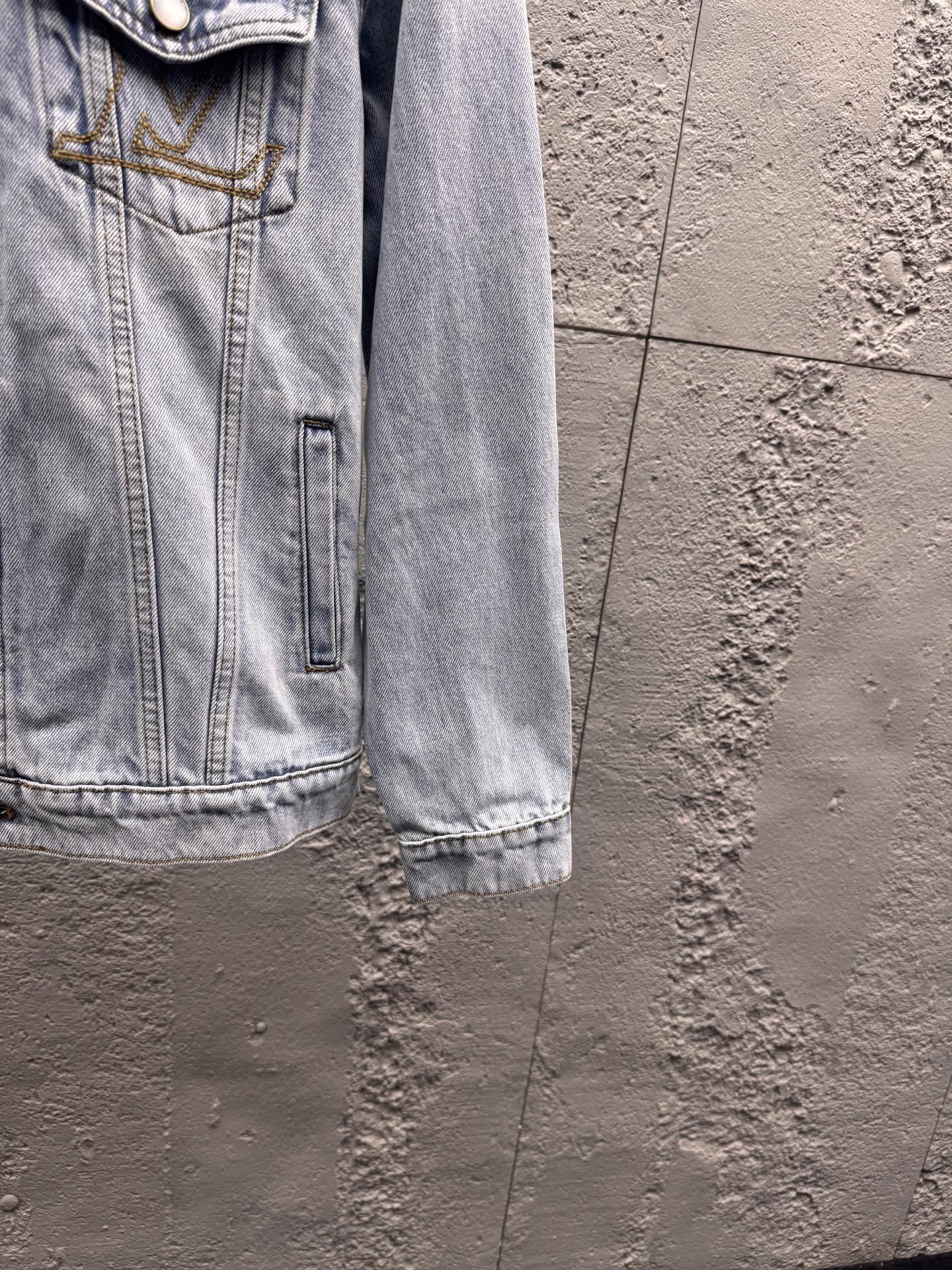 Louis distressed embroidered jacket