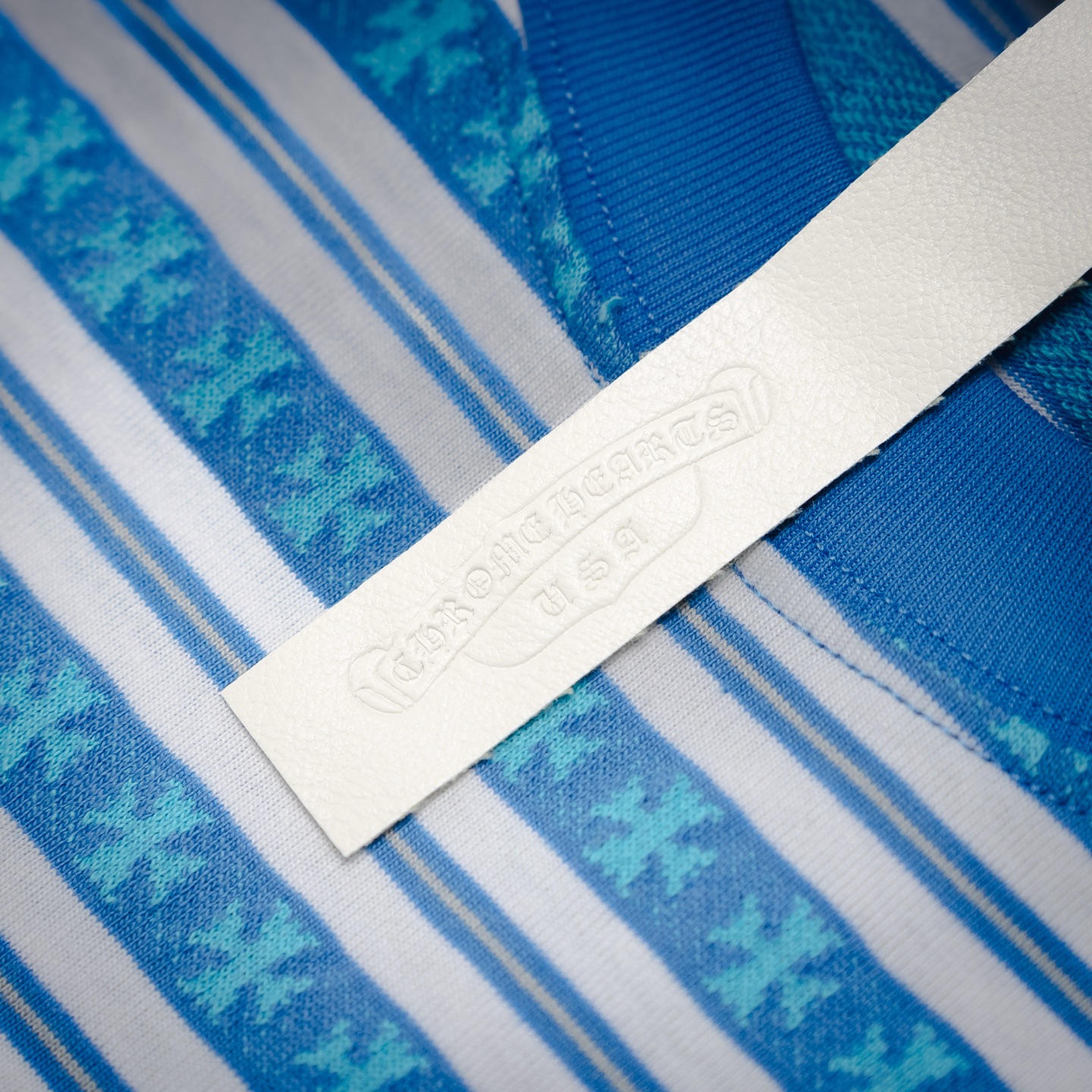 Chrome striped t-shirt