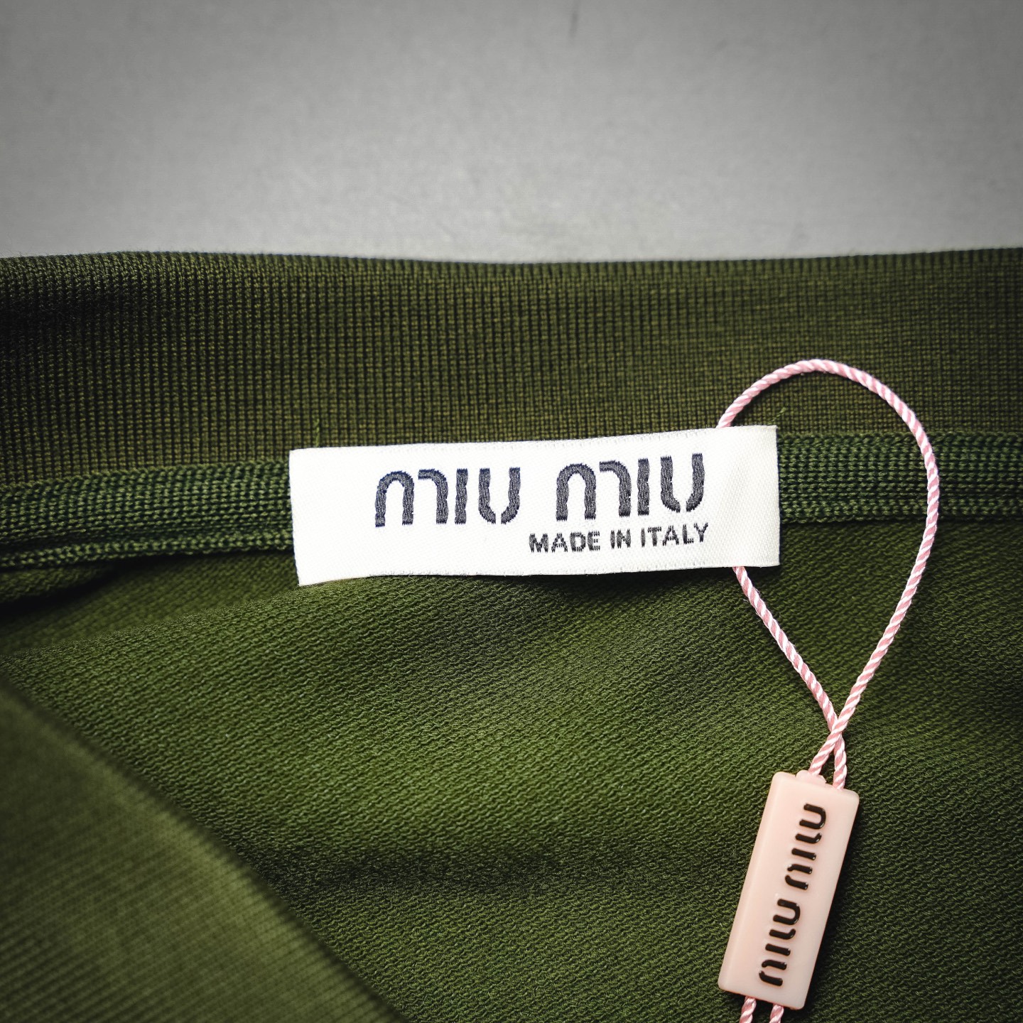 Miu embroidered Polo