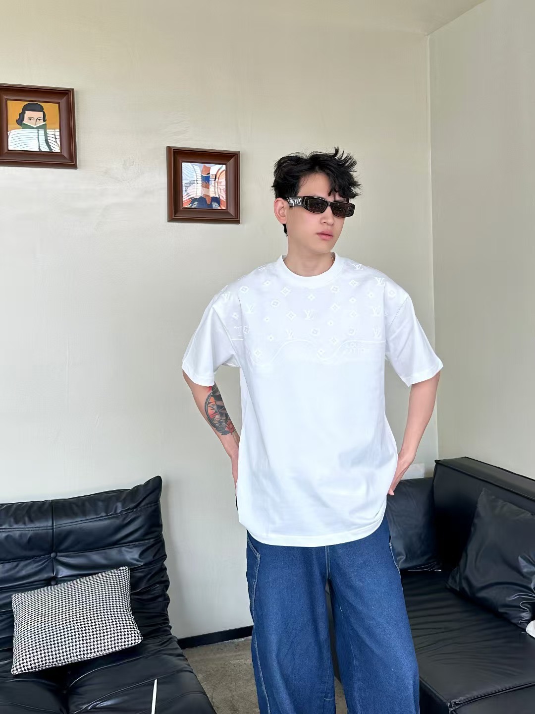 Loui embroidery t-shirt