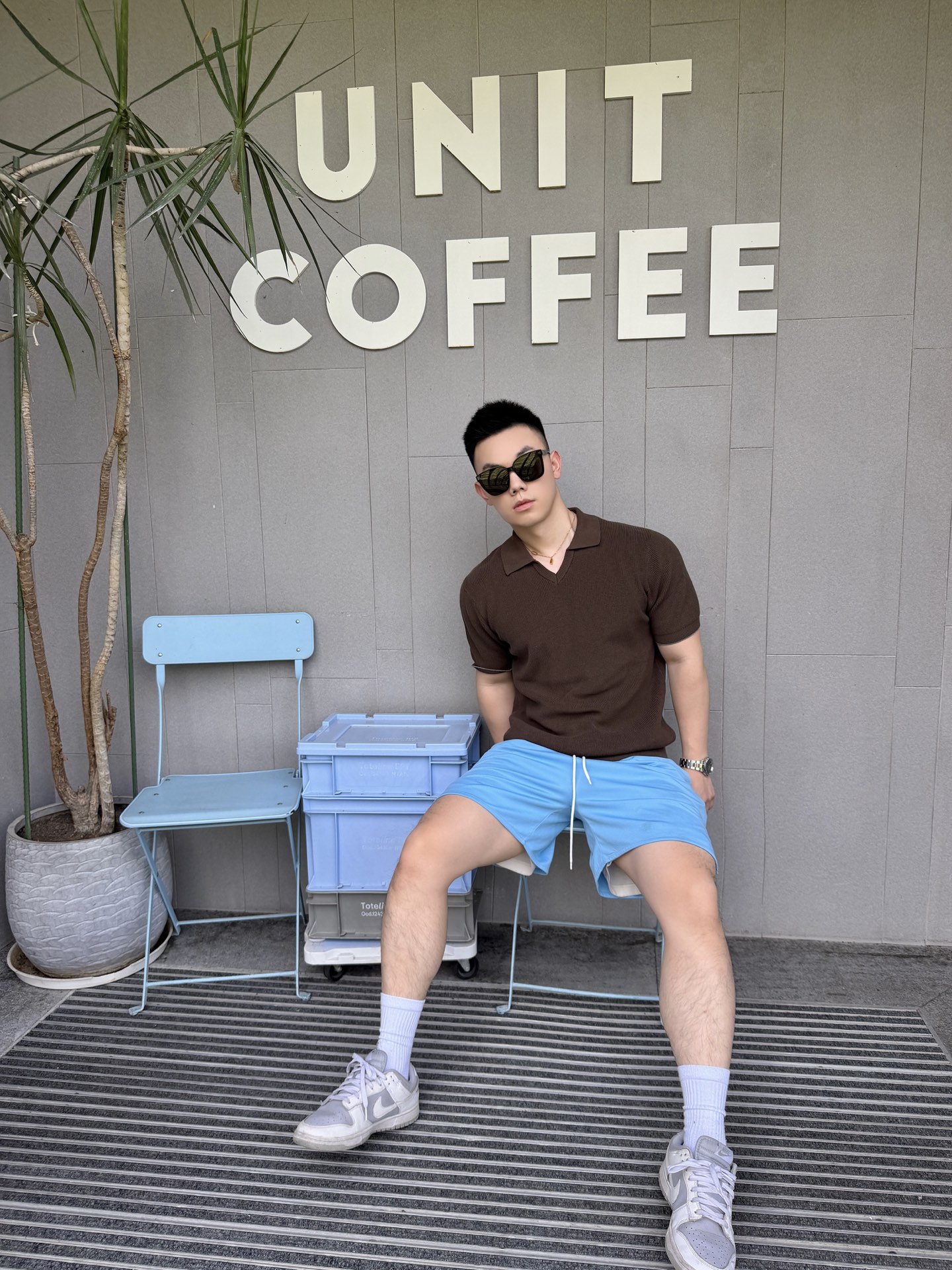 Brunello casual knit Polo
