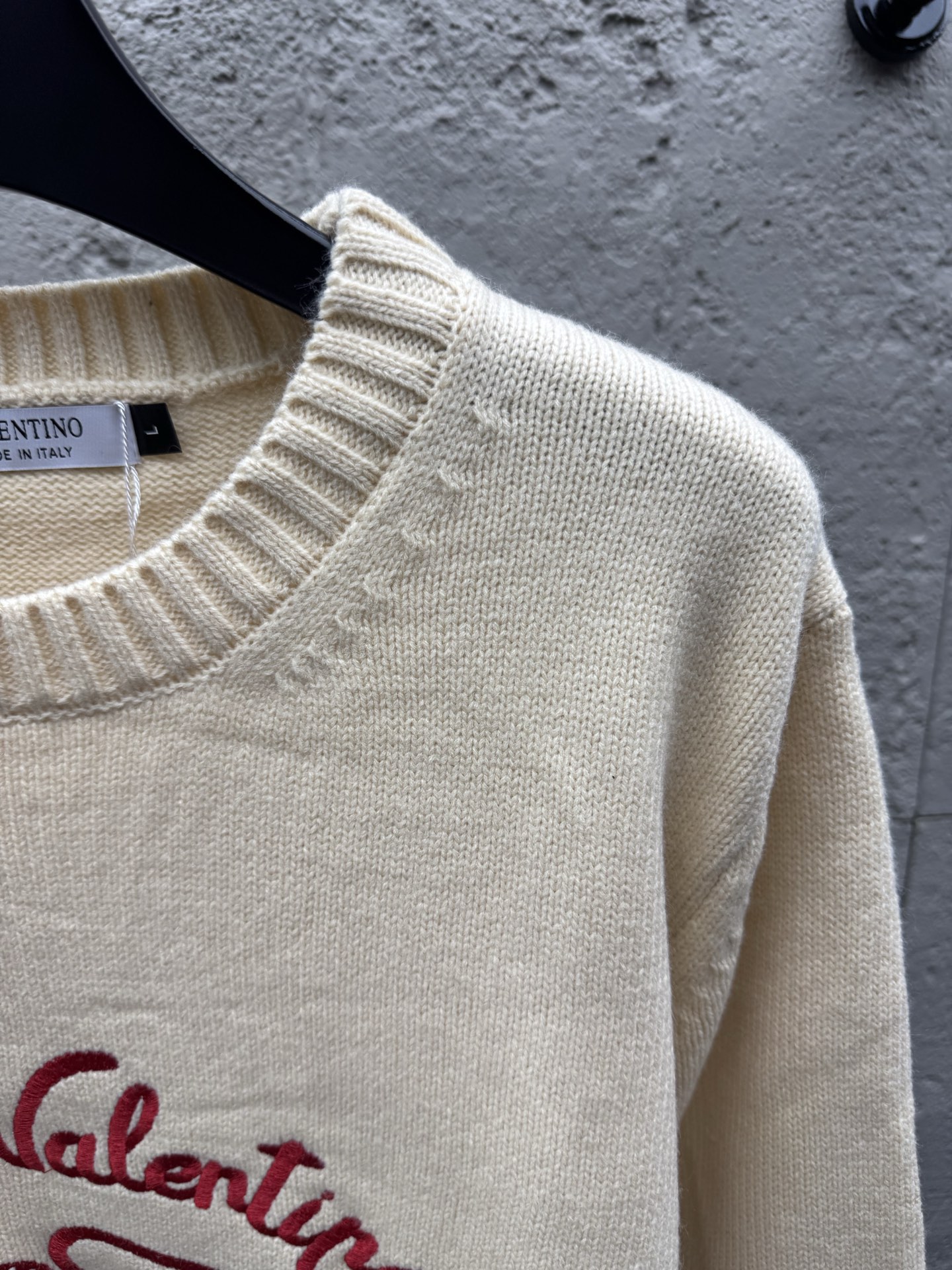 Valent embroidered sweater