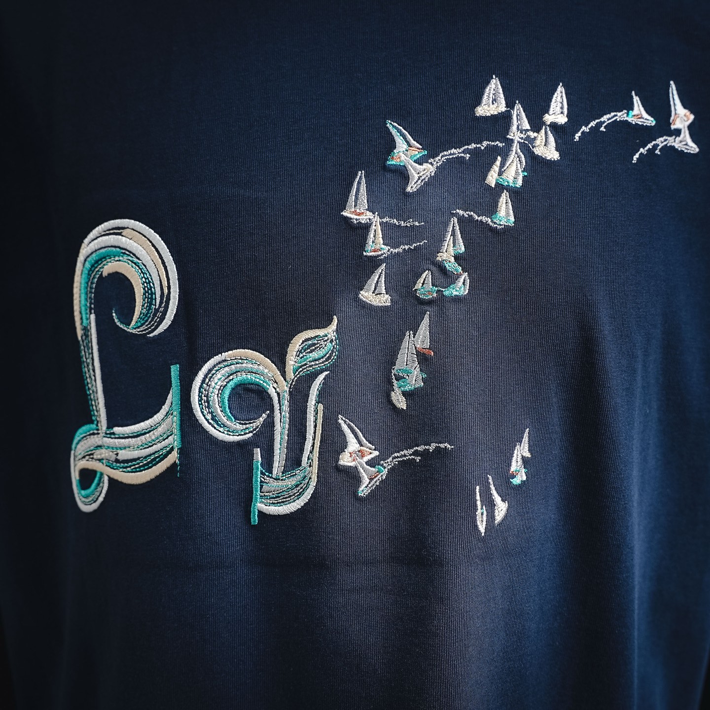Louis gradient embroidered t-shirt