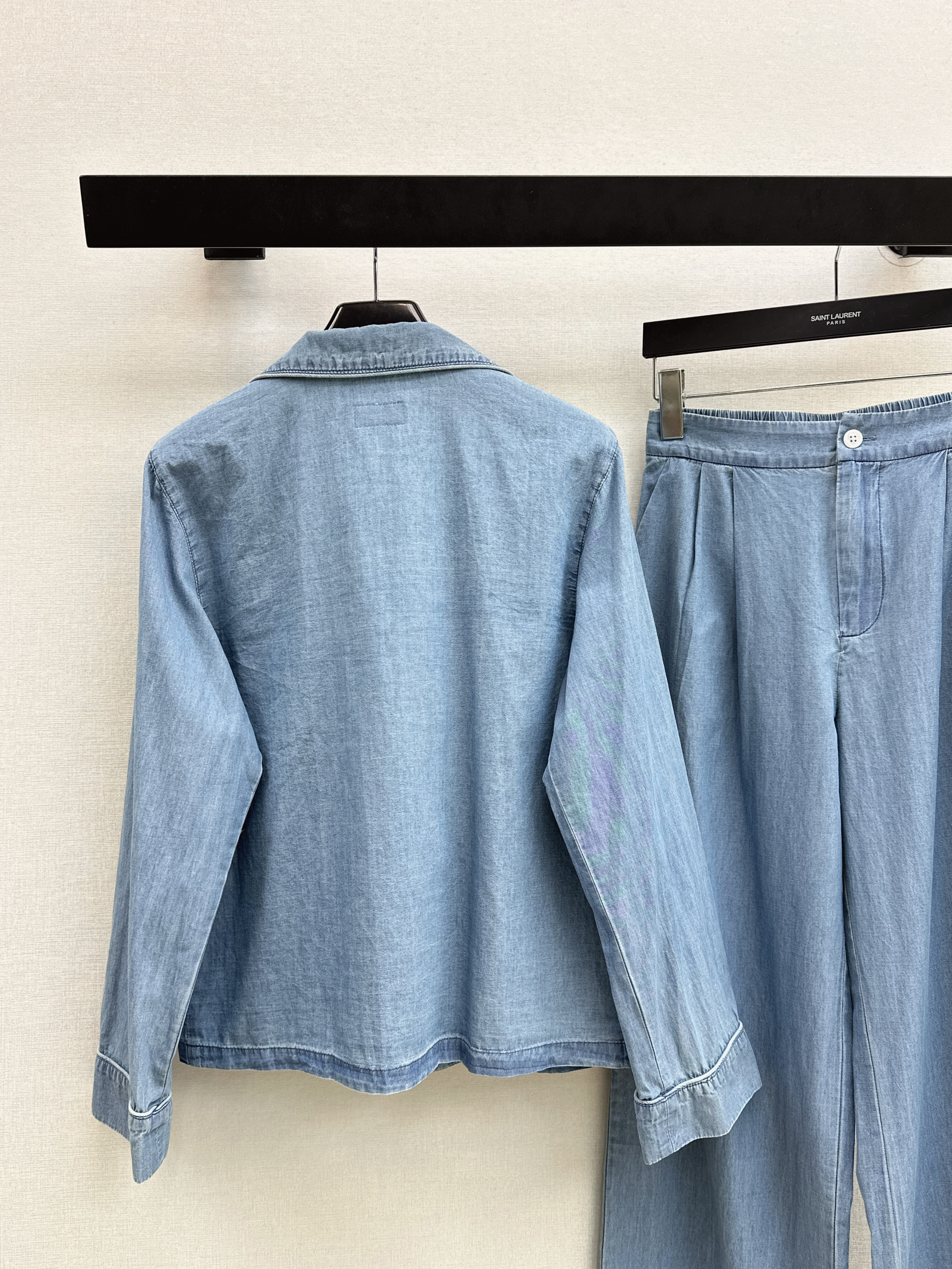 Sain 26ss denim shirt&pant set