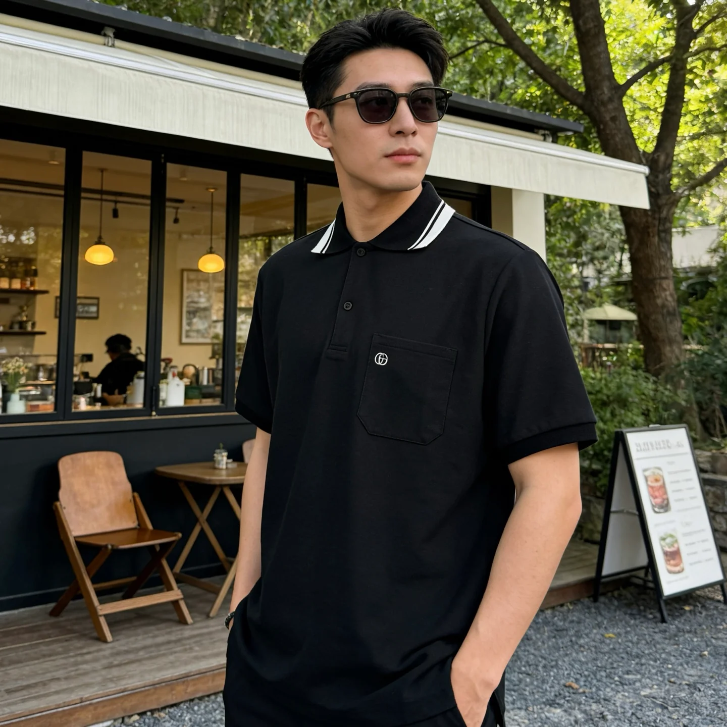 Guc embroidered Polo