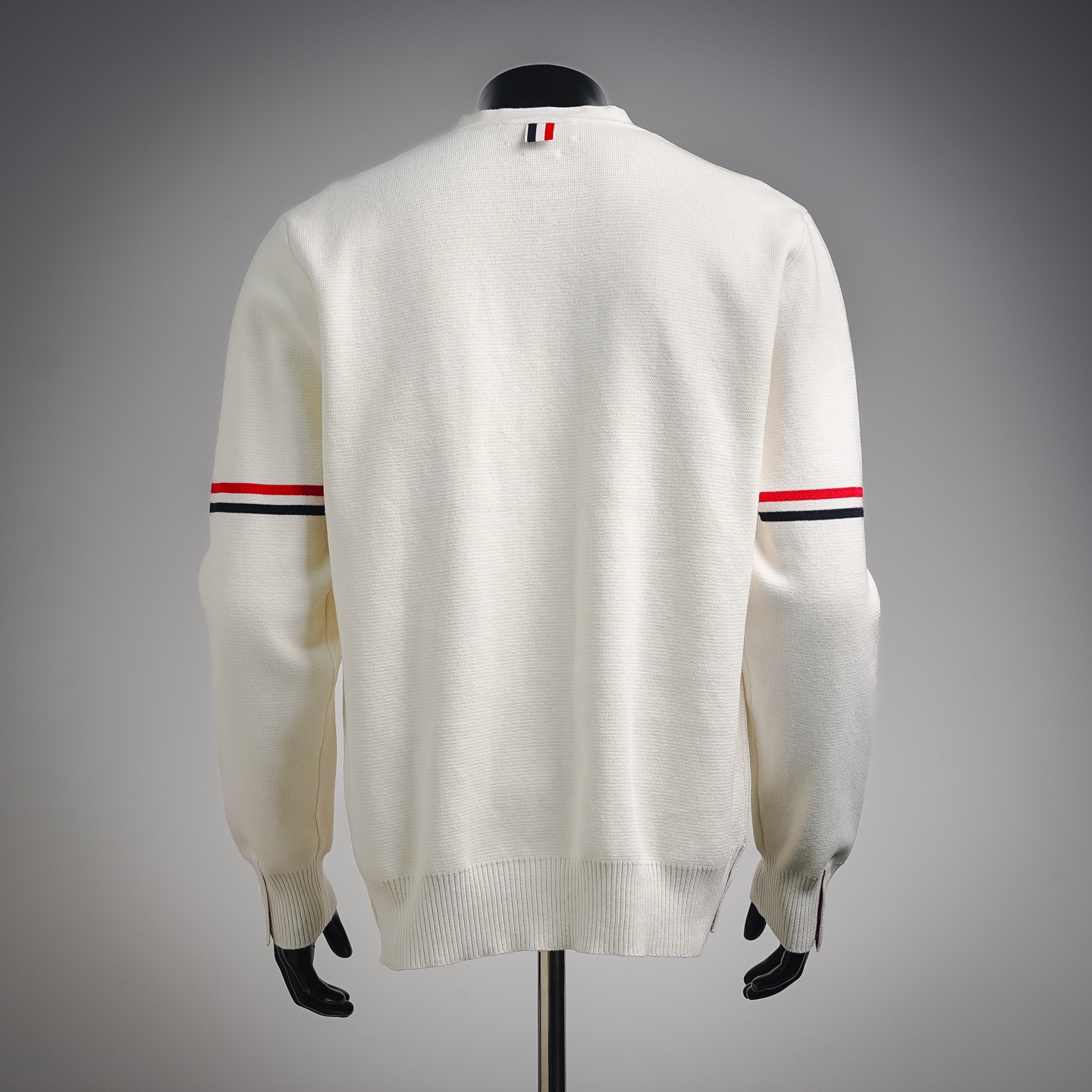 Thom striped classic cardigan
