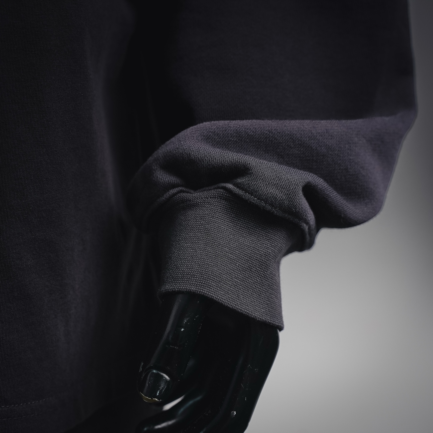 Acne washed layered hoodie