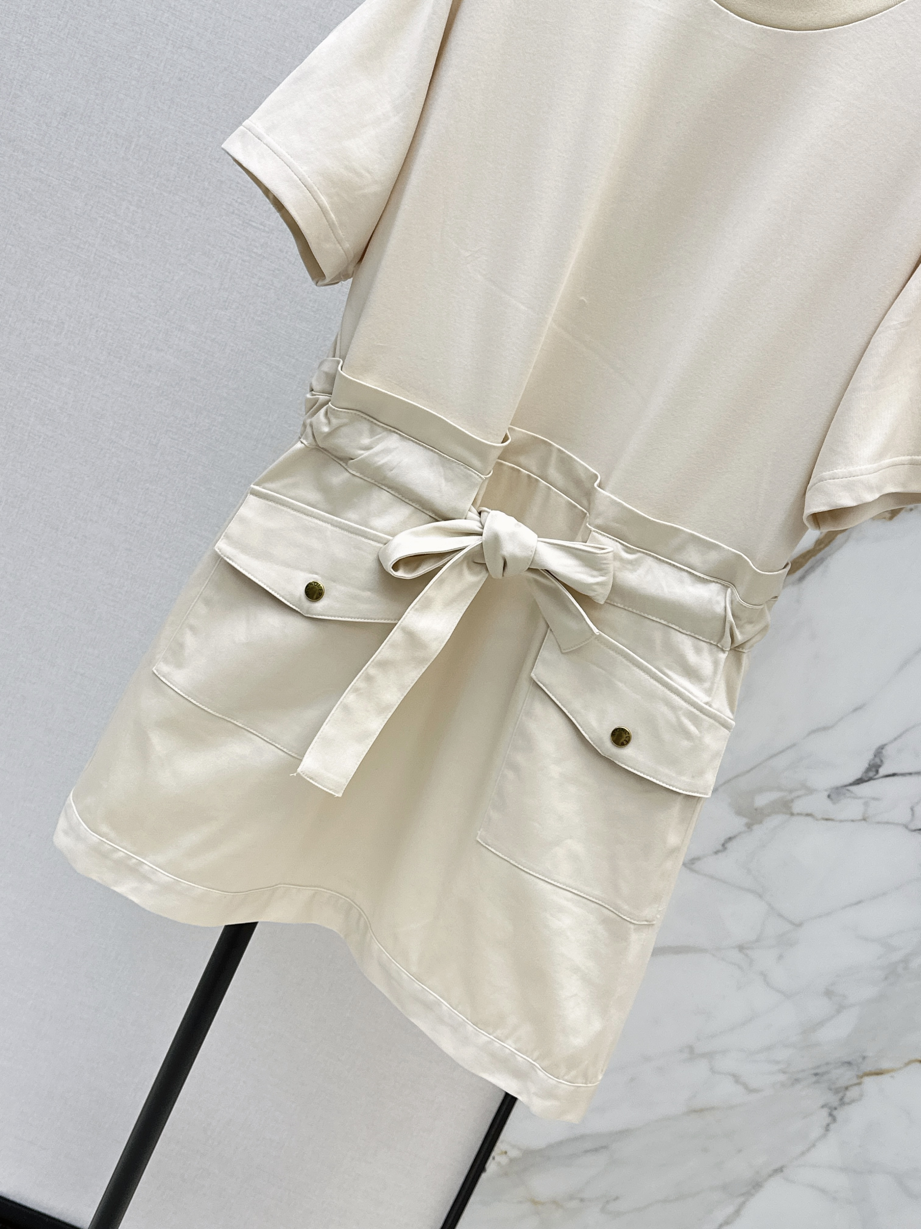 Monc 26ss drastring dress