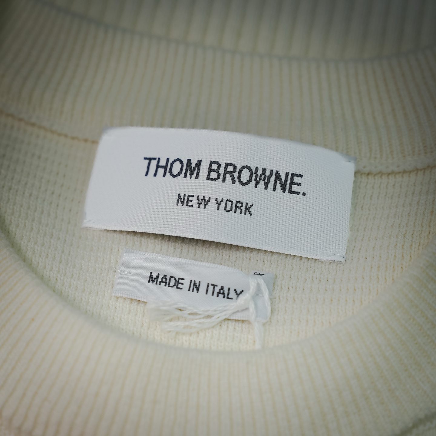 Thom striped preppy sweater