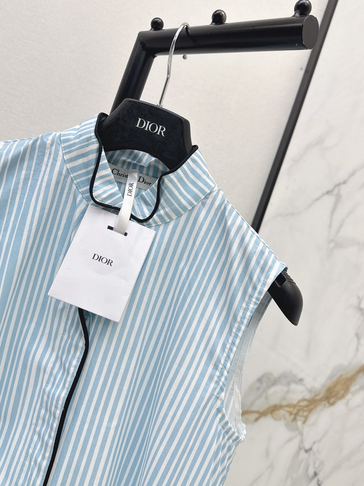 CD 26ss stripe print dress