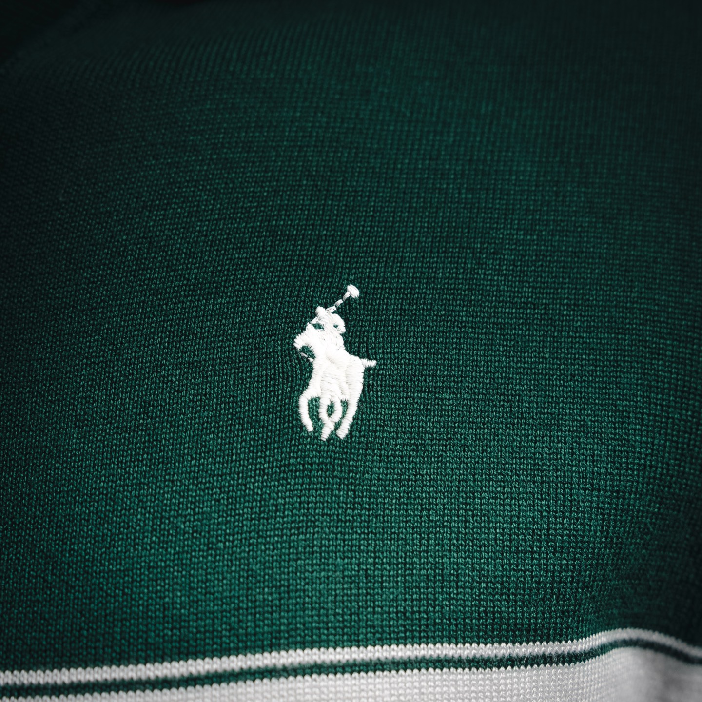 Ralph striped embroidered Polo