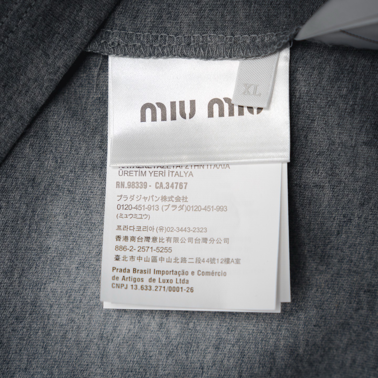 Miu casual loose t-shirt