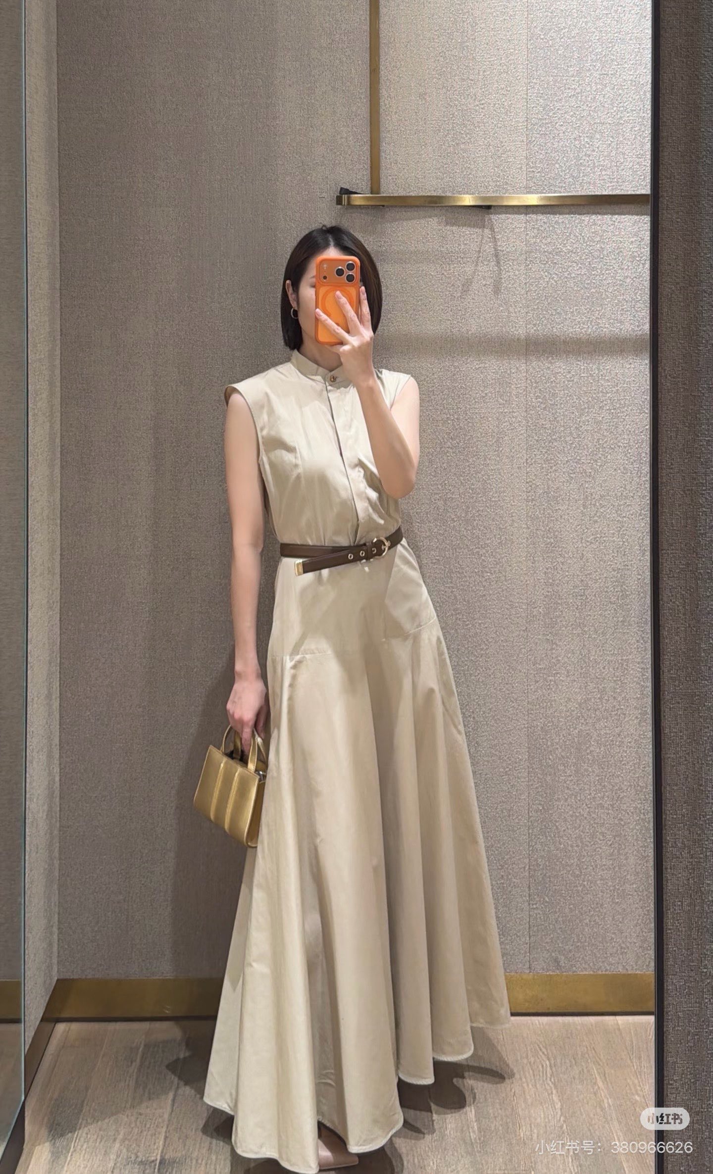 Max 26ss sleeveless dress