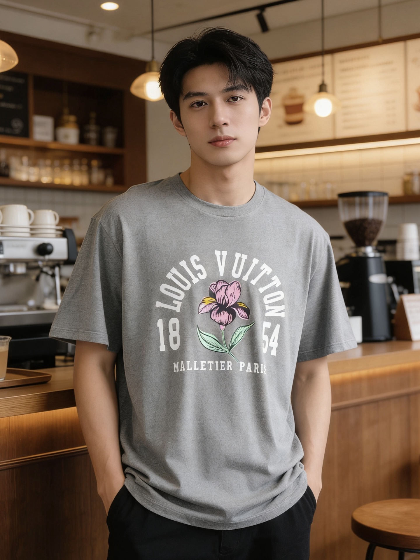 Louis retro printed t-shirt