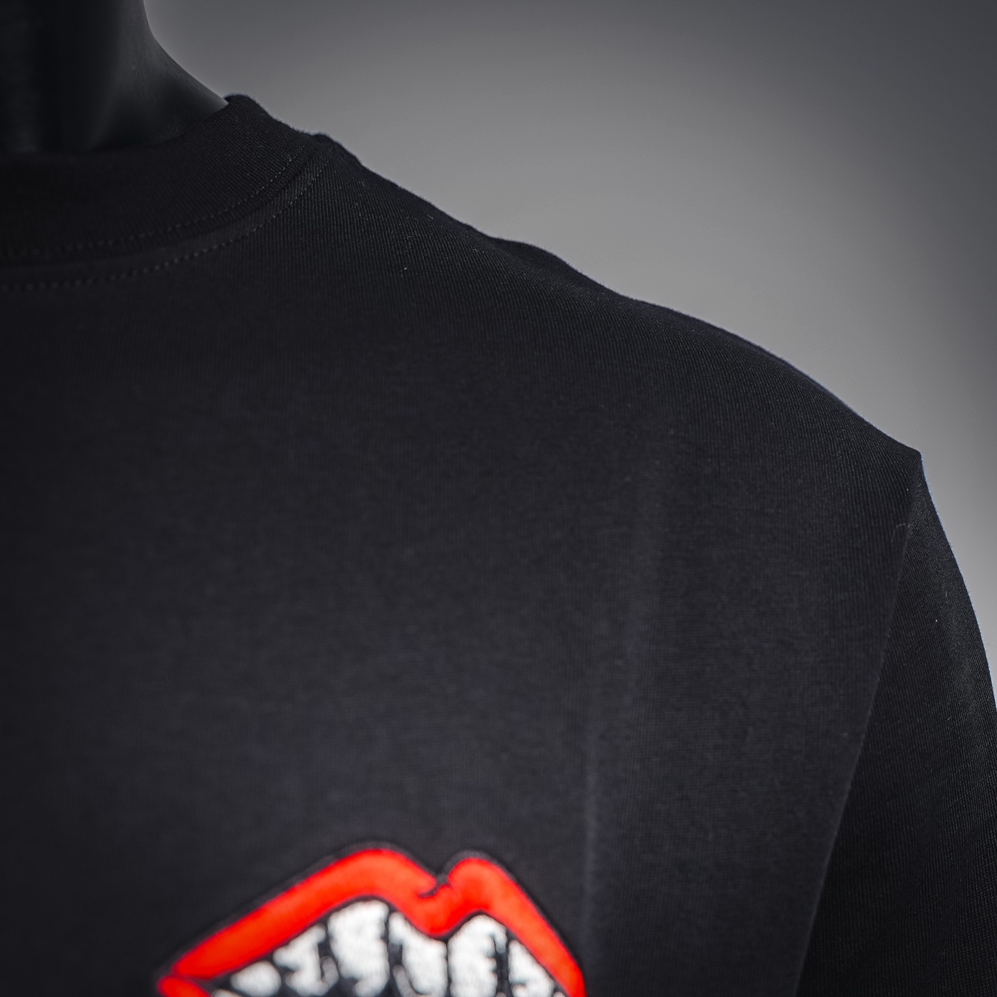 Chrome applique sweatshirt