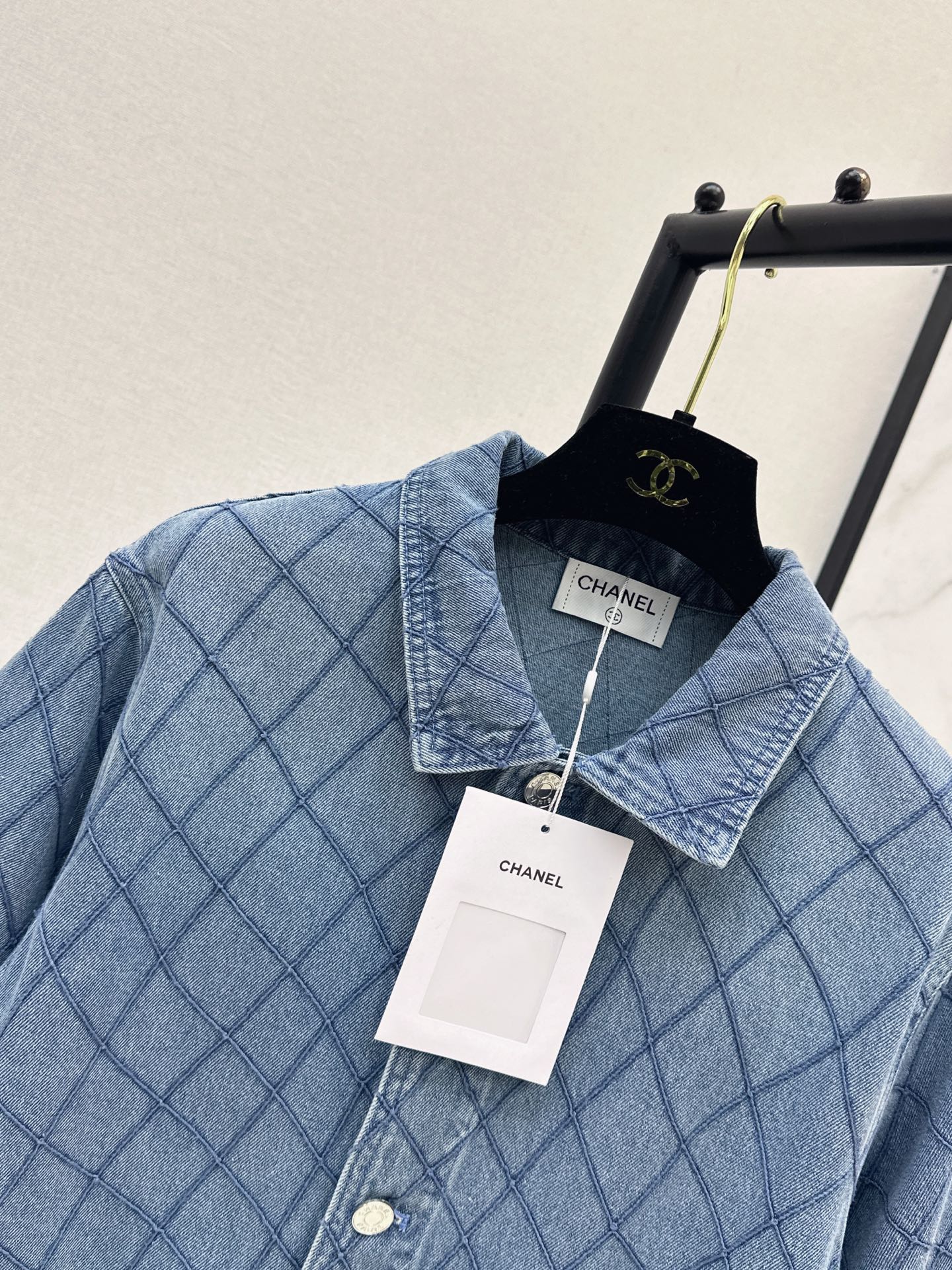 Chan 26ss embroidery denim jacket