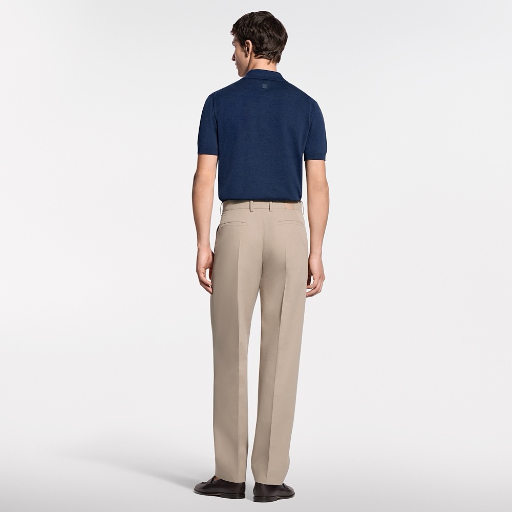 Louis jacquard knit Polo