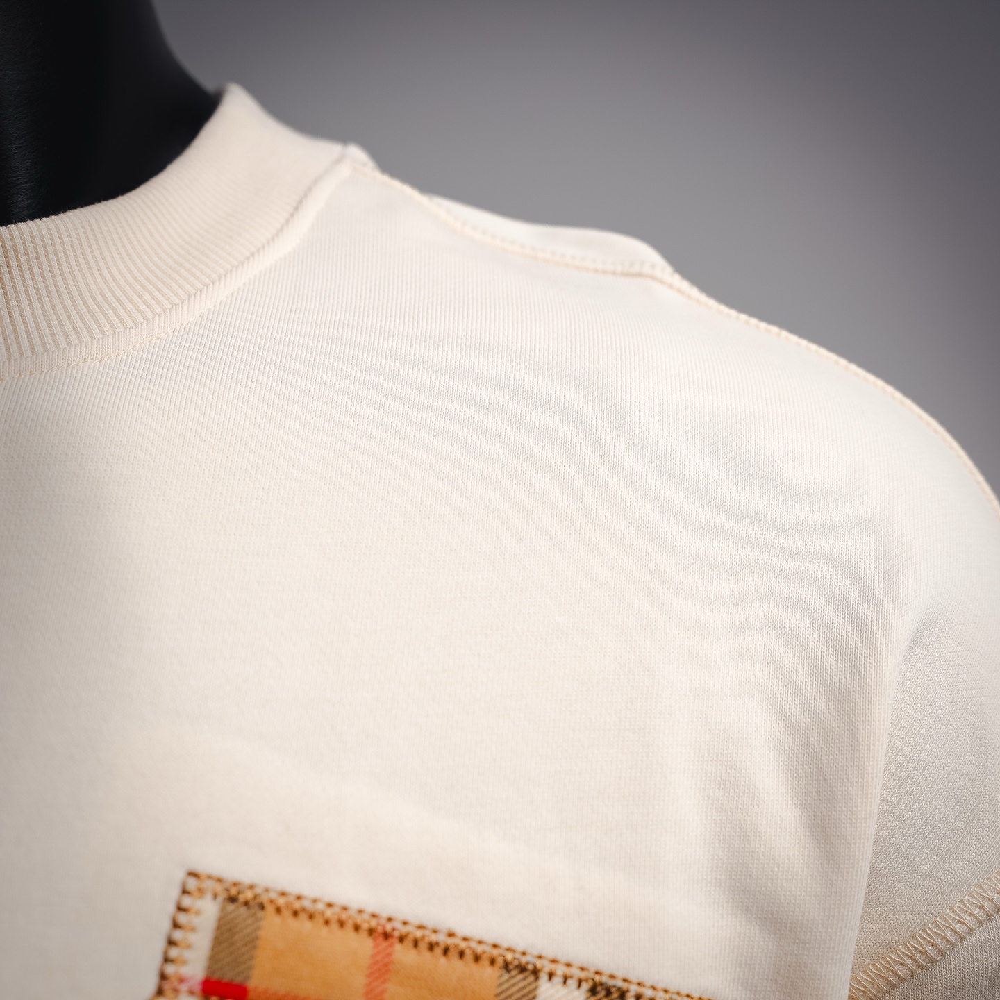Bur embroidered sweatshirt