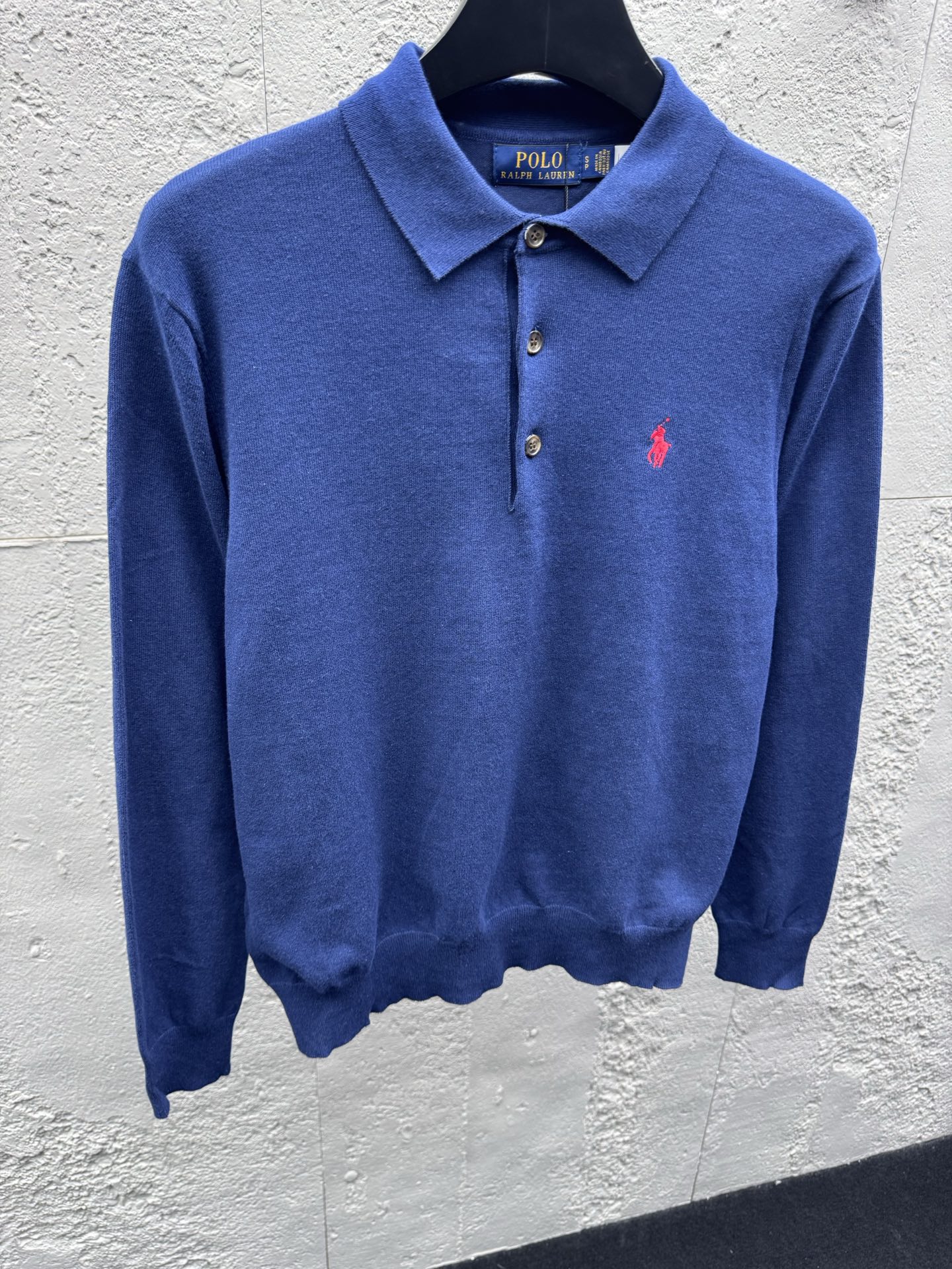 Ralph embroidered knit sweater