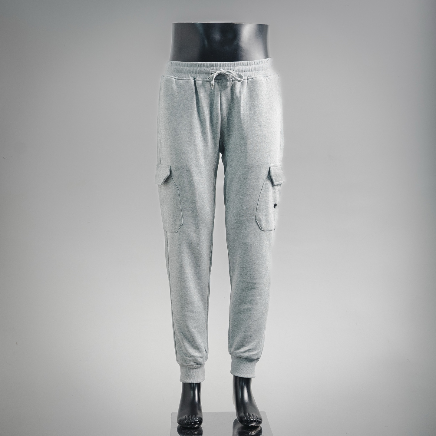 Stone logo badge pants