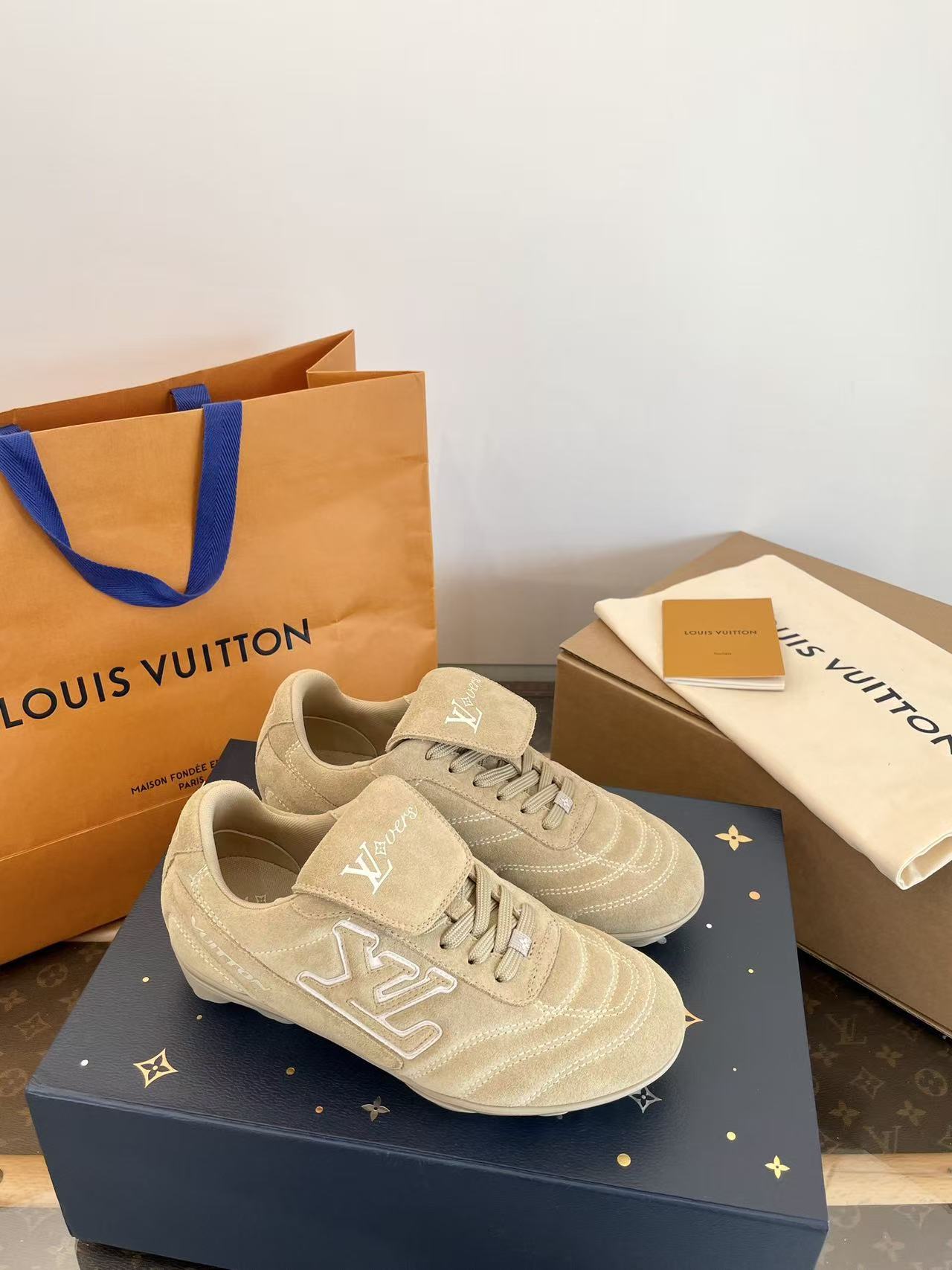 Louis suede retro sneakers