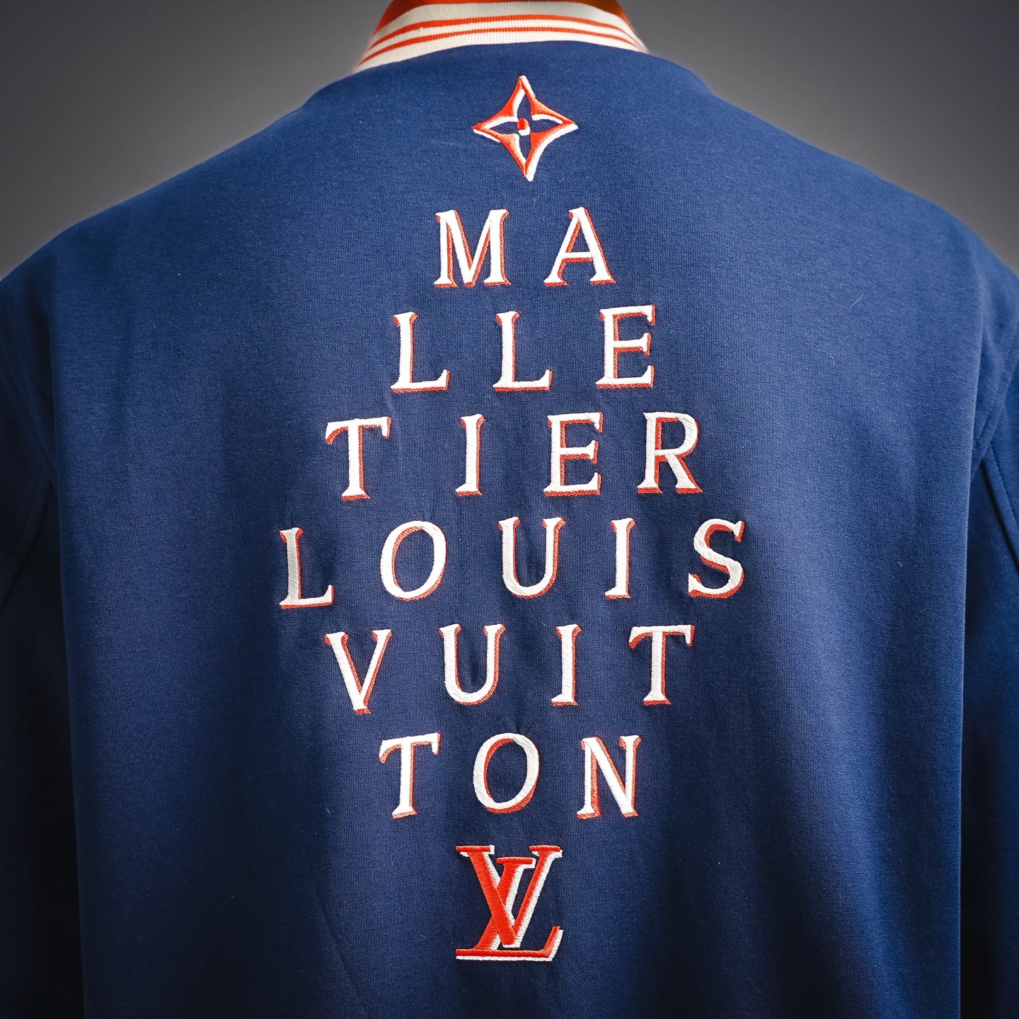 Louis letter embroidered jacket