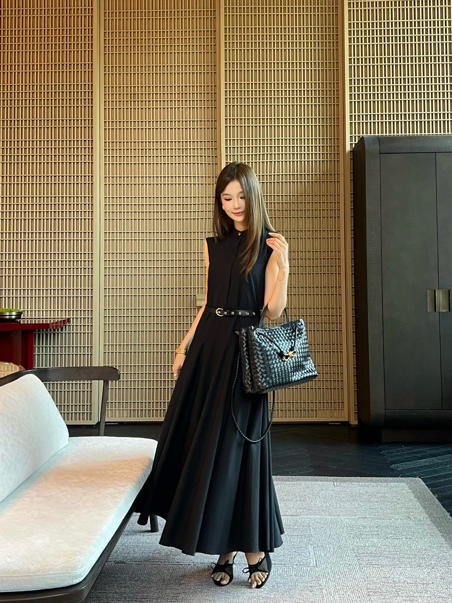 Max 26ss sleeveless dress