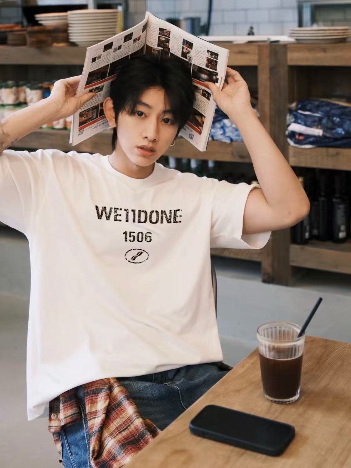 We11 letter printed t-shirt
