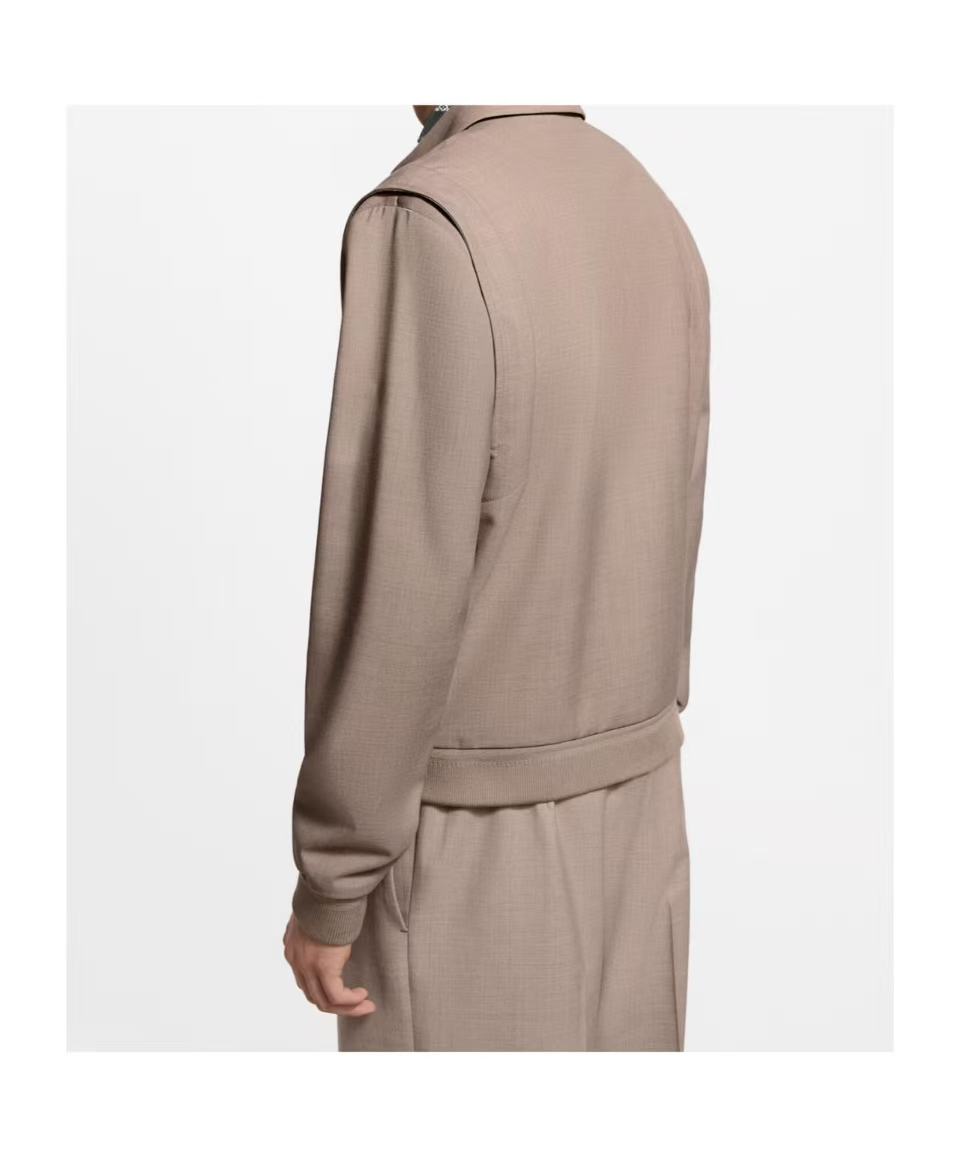 Louis turn-down collared jacket