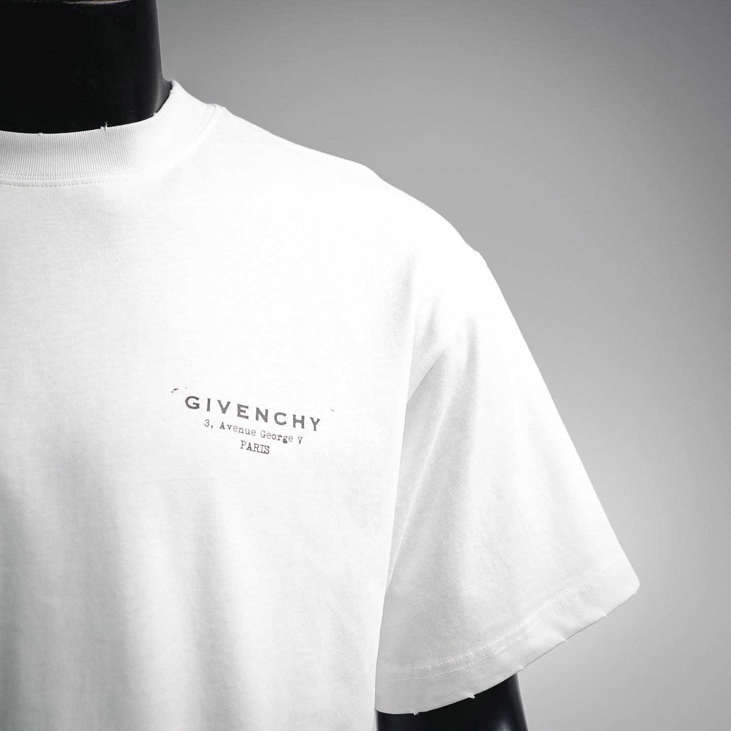 Given letter printed t-shirt