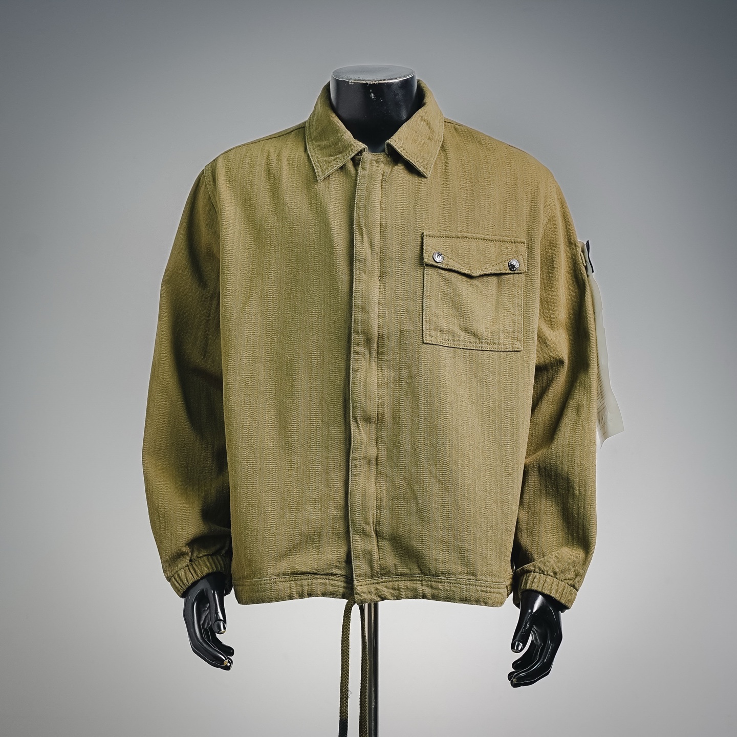 Stone multi-pocket jacket