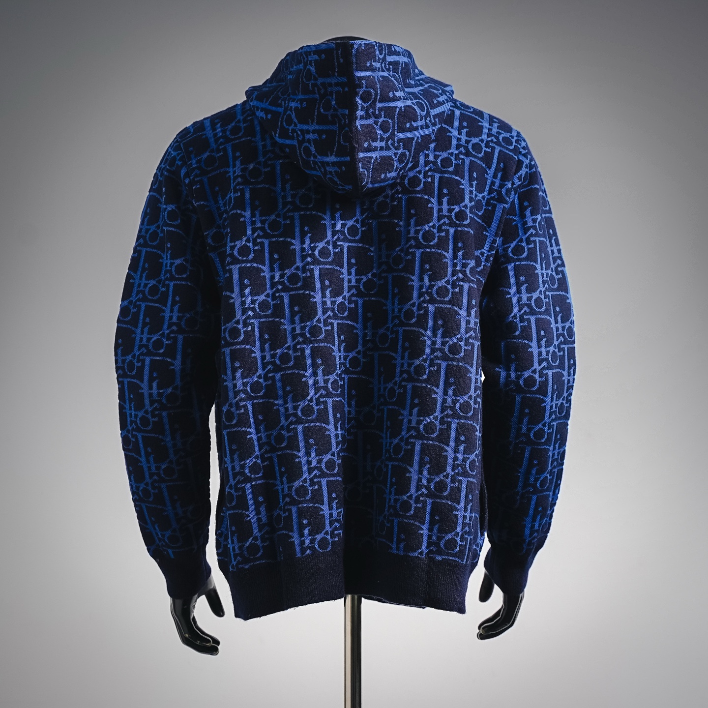 CD all-over jacquard coat